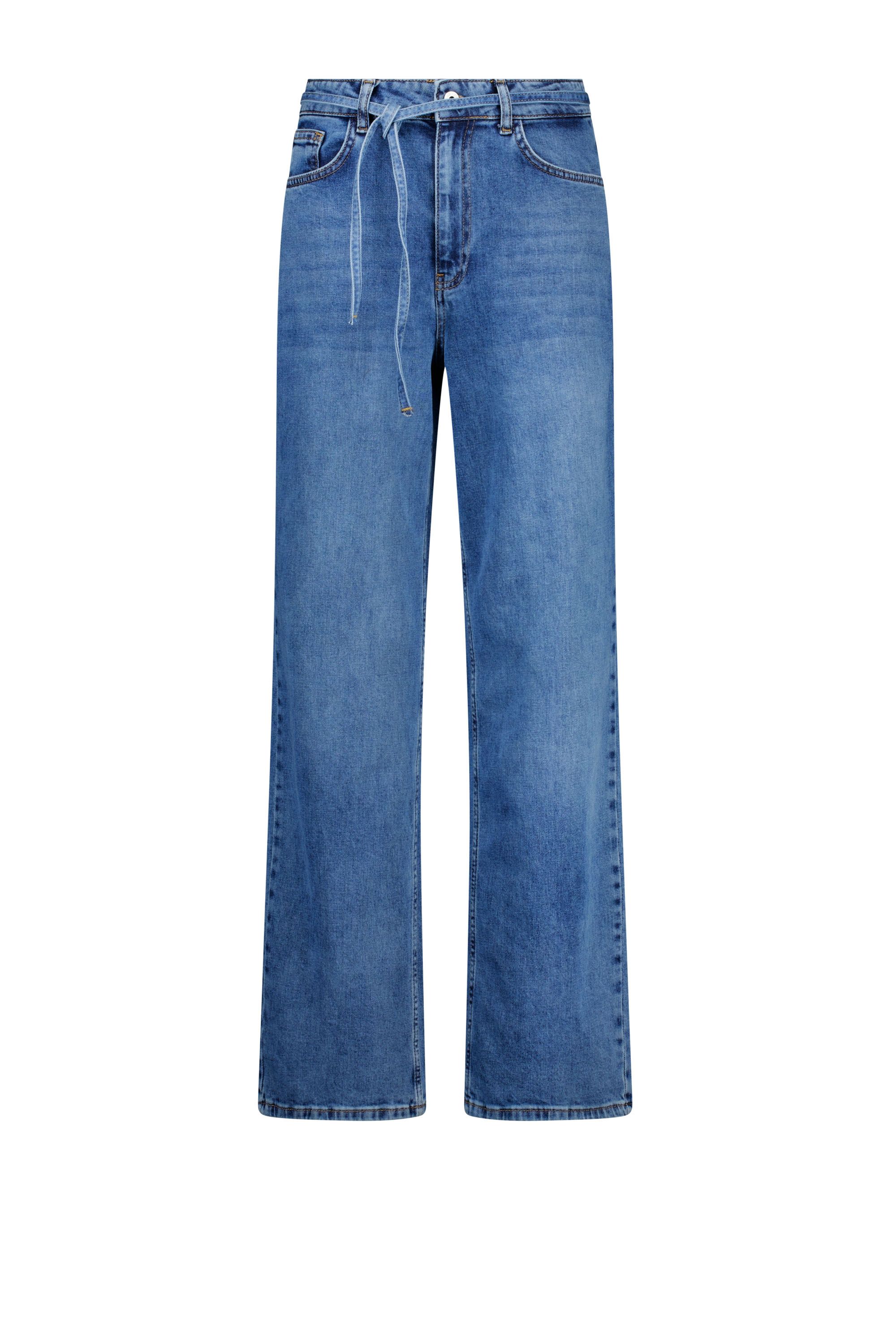 Norah Wyna jeans | Wide | Blauw | L29 mid denim 219251-479