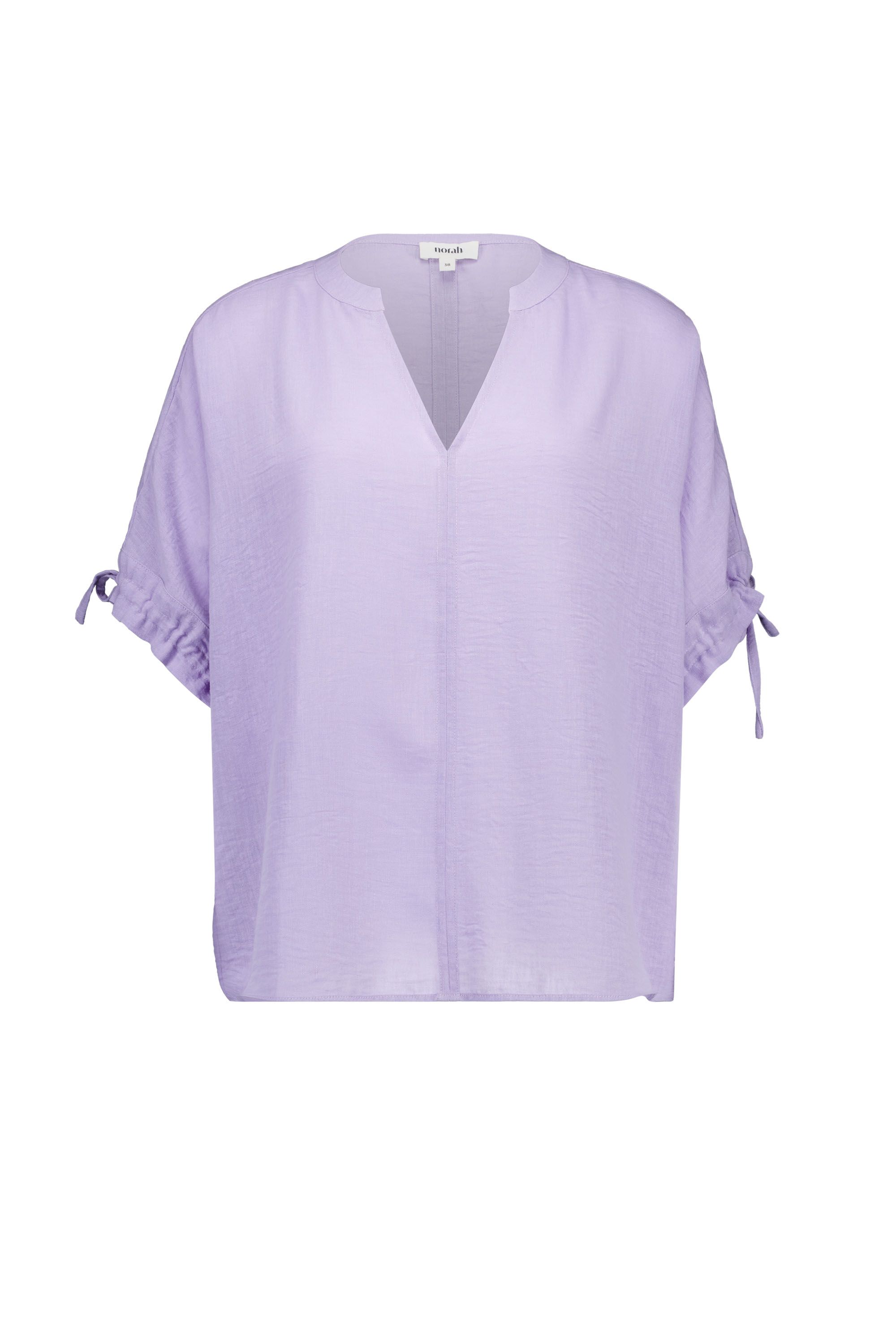 Norah Lila blouse met strikdetails lilac 219292-802