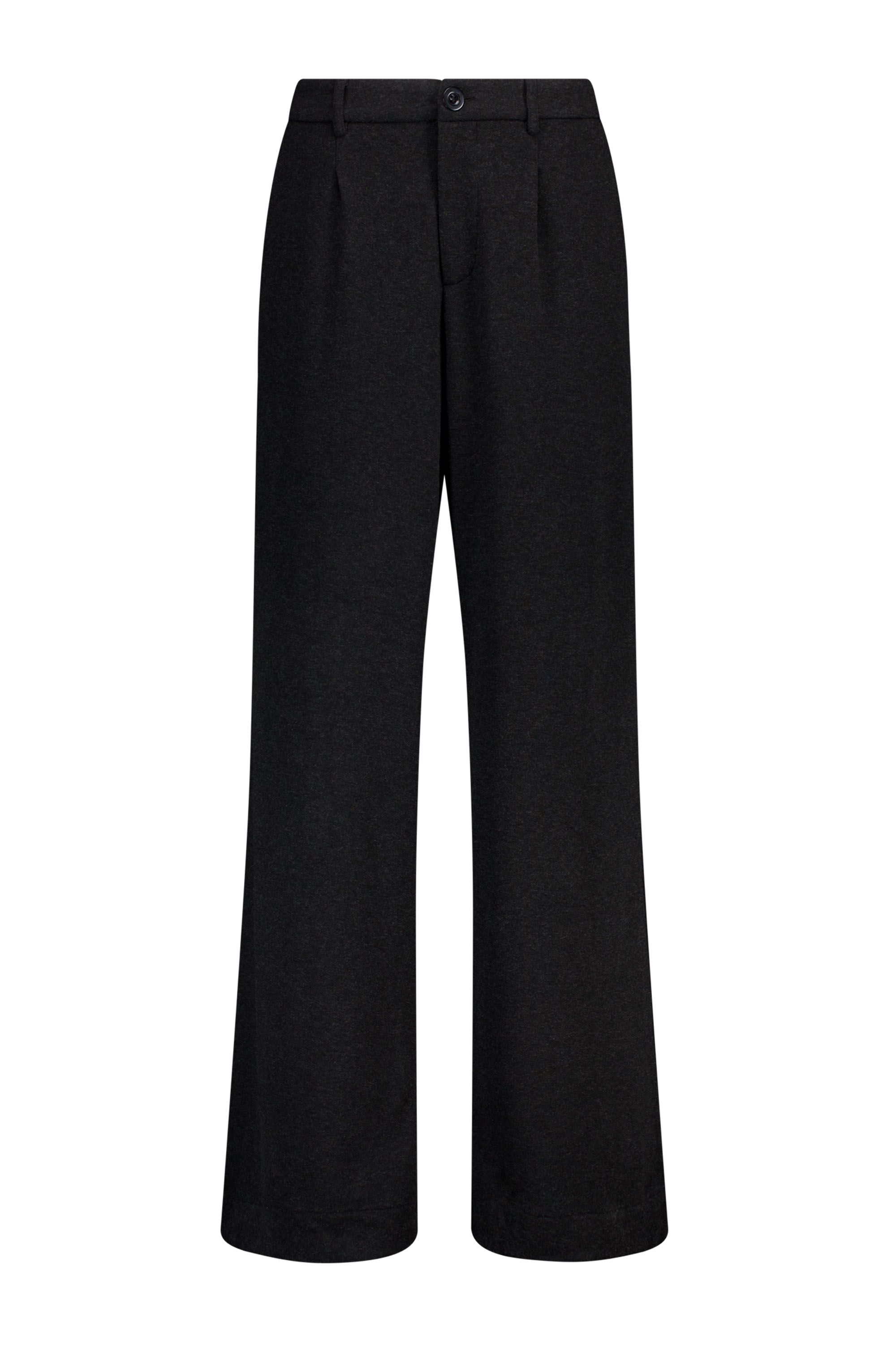 Norah Wide fit pantalon | Grijs grey melange 219323-050