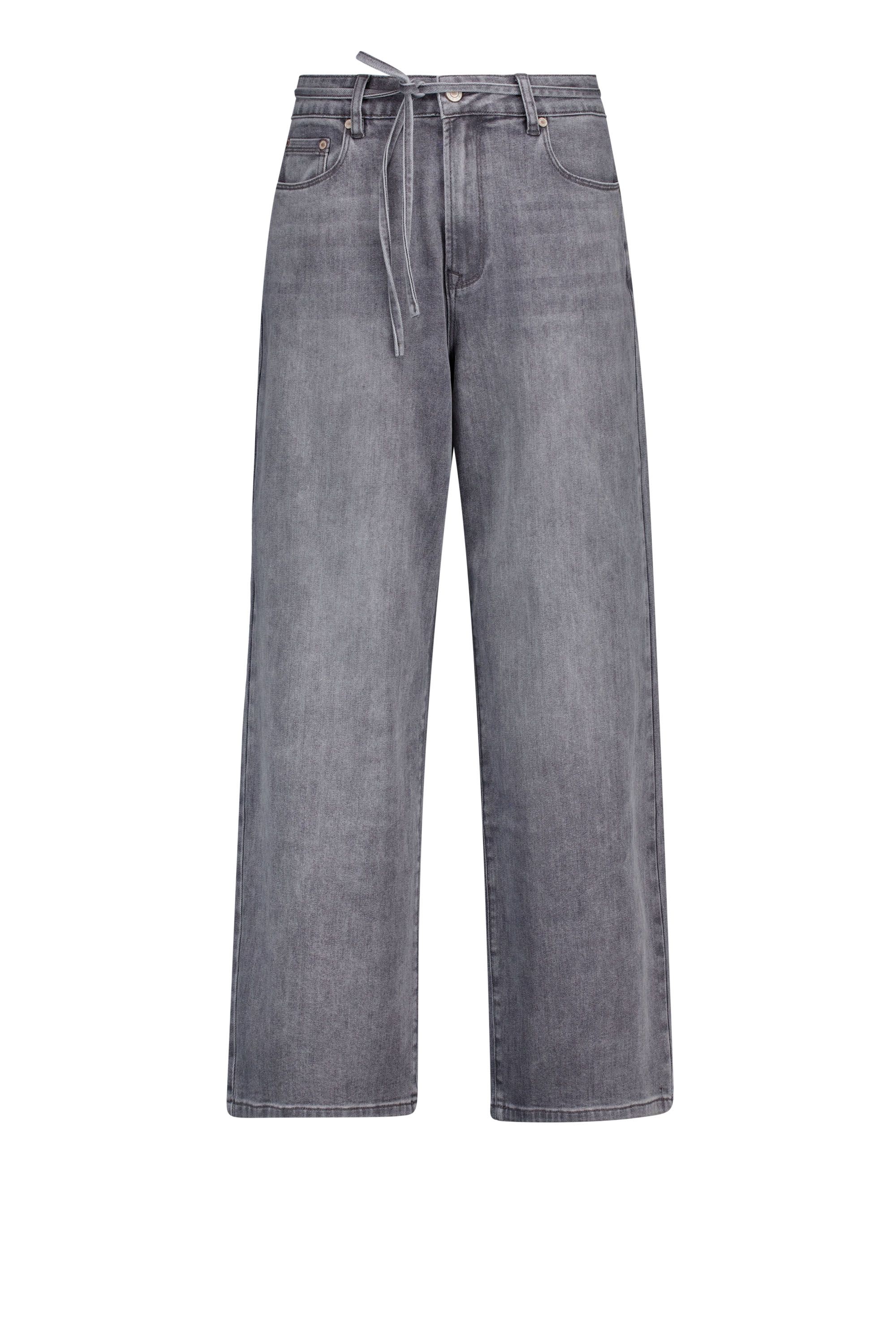 Norah Wies jeans | Wide | Grijs | L30 grey denim 219334-046-40