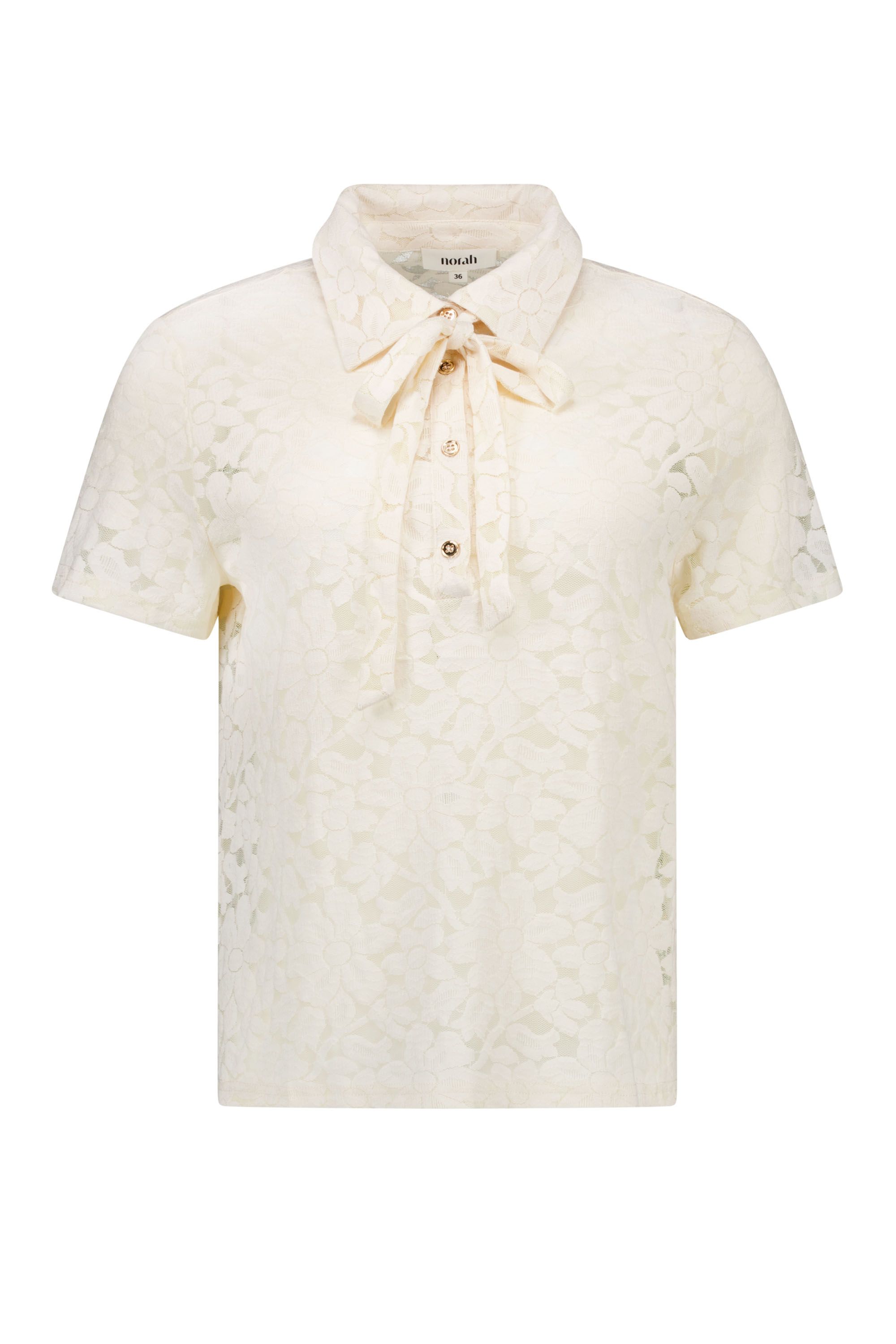 Norah Off-white kanten shirt off-white 219366-101