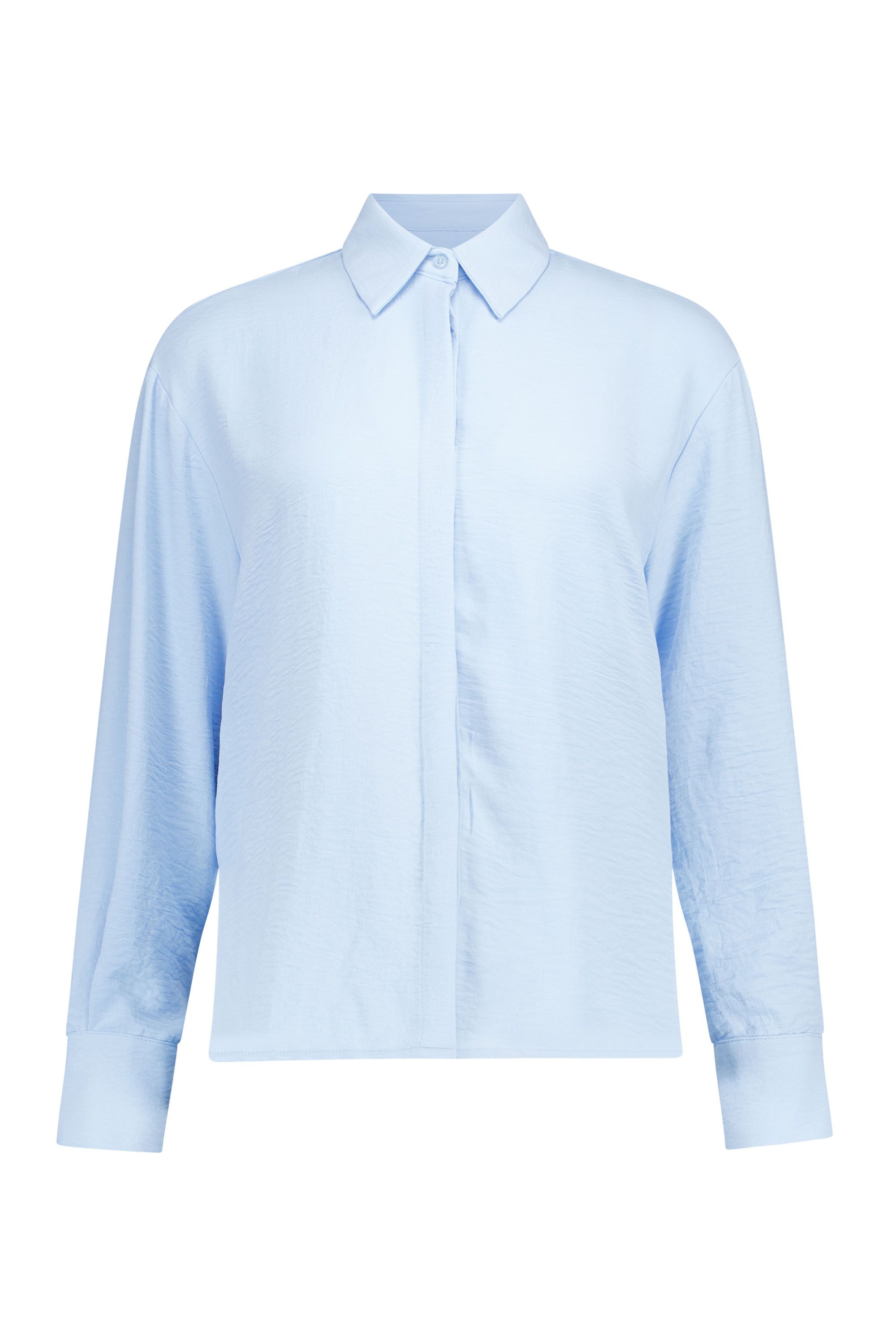 Norah Lichtblauwe blouse  light blue 219370-401
