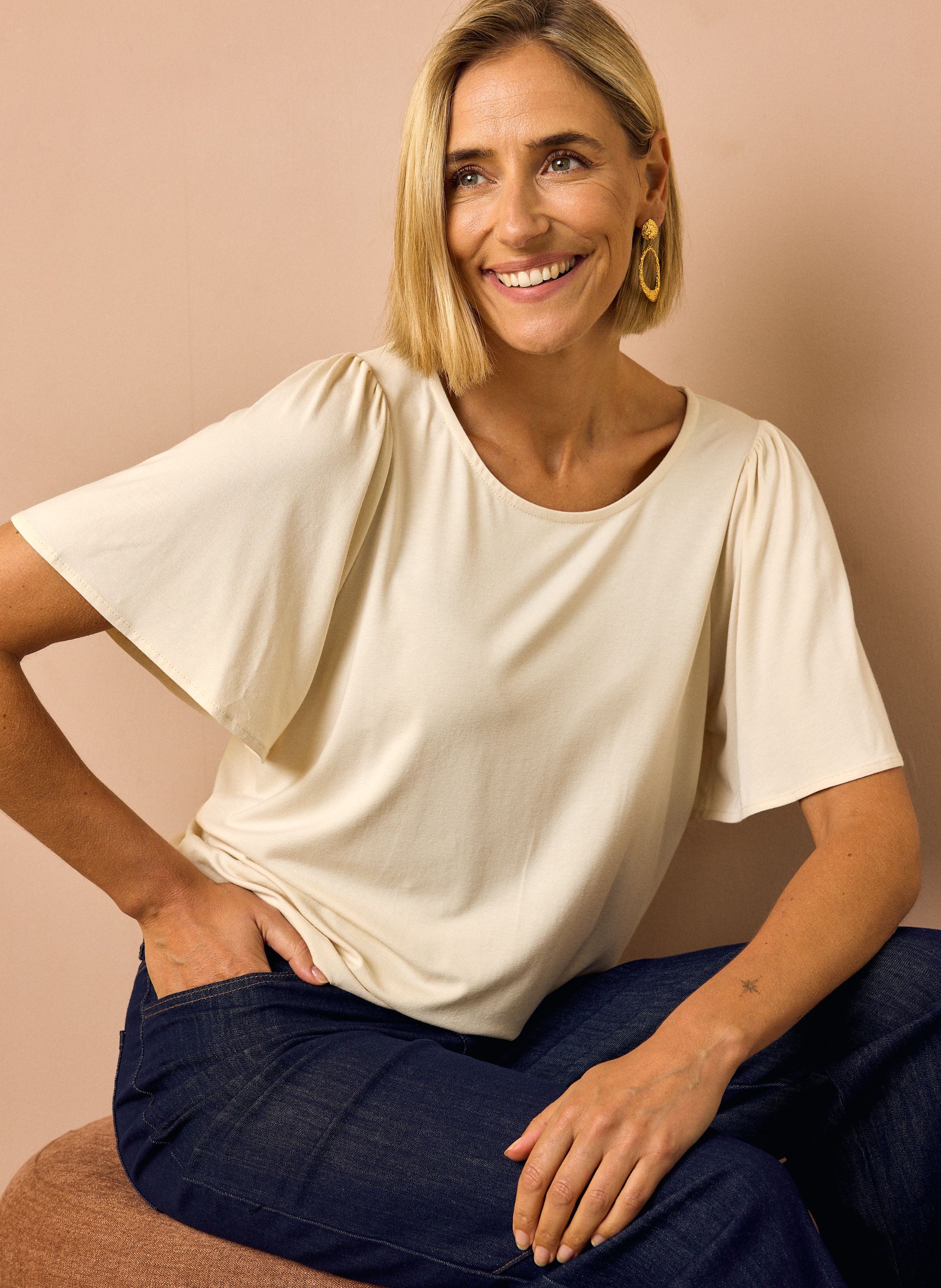 Norah Crème shirt creme 219375-115
