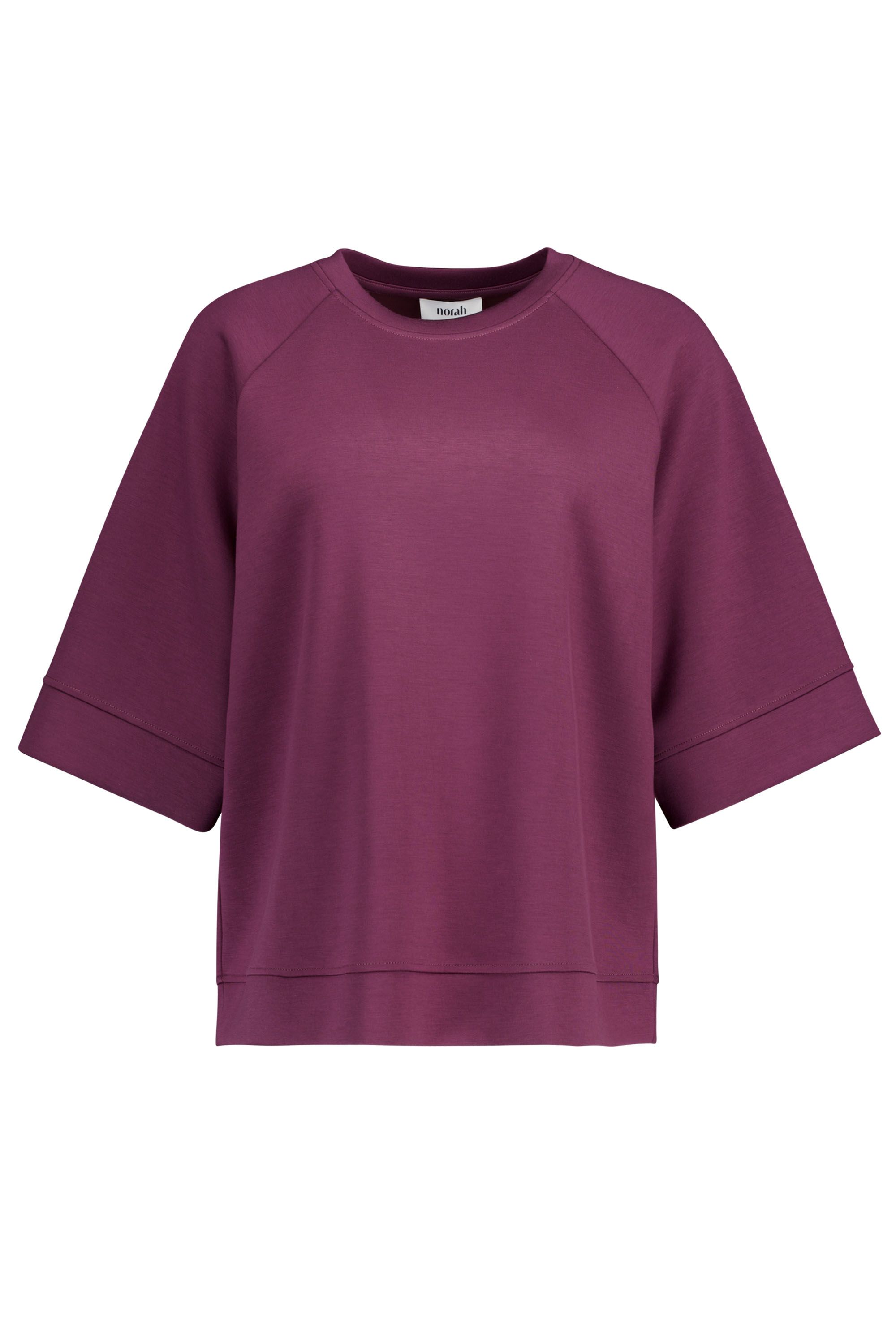 Norah Oudroze shirt met raglanmouwen old pink 219384-981