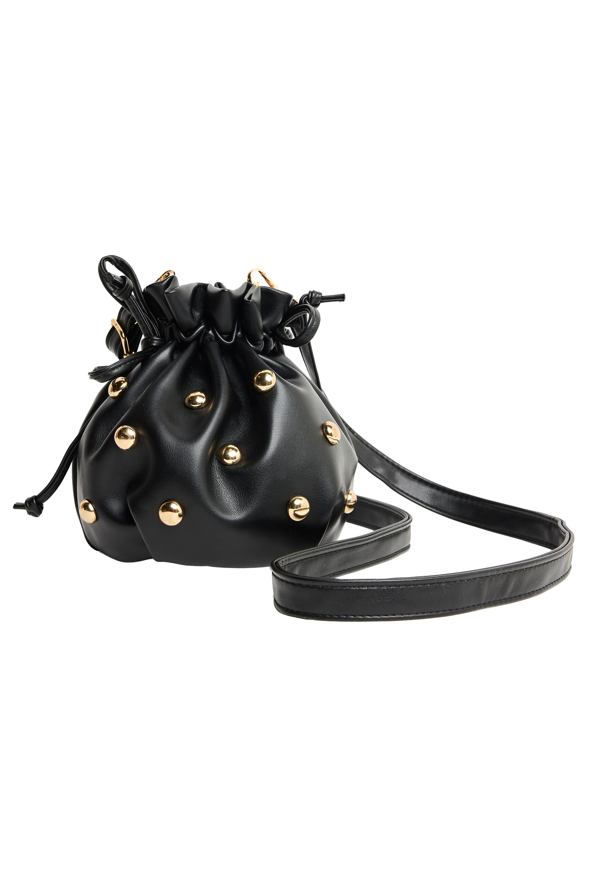 Norah Zwarte tas met studs black 219448-001
