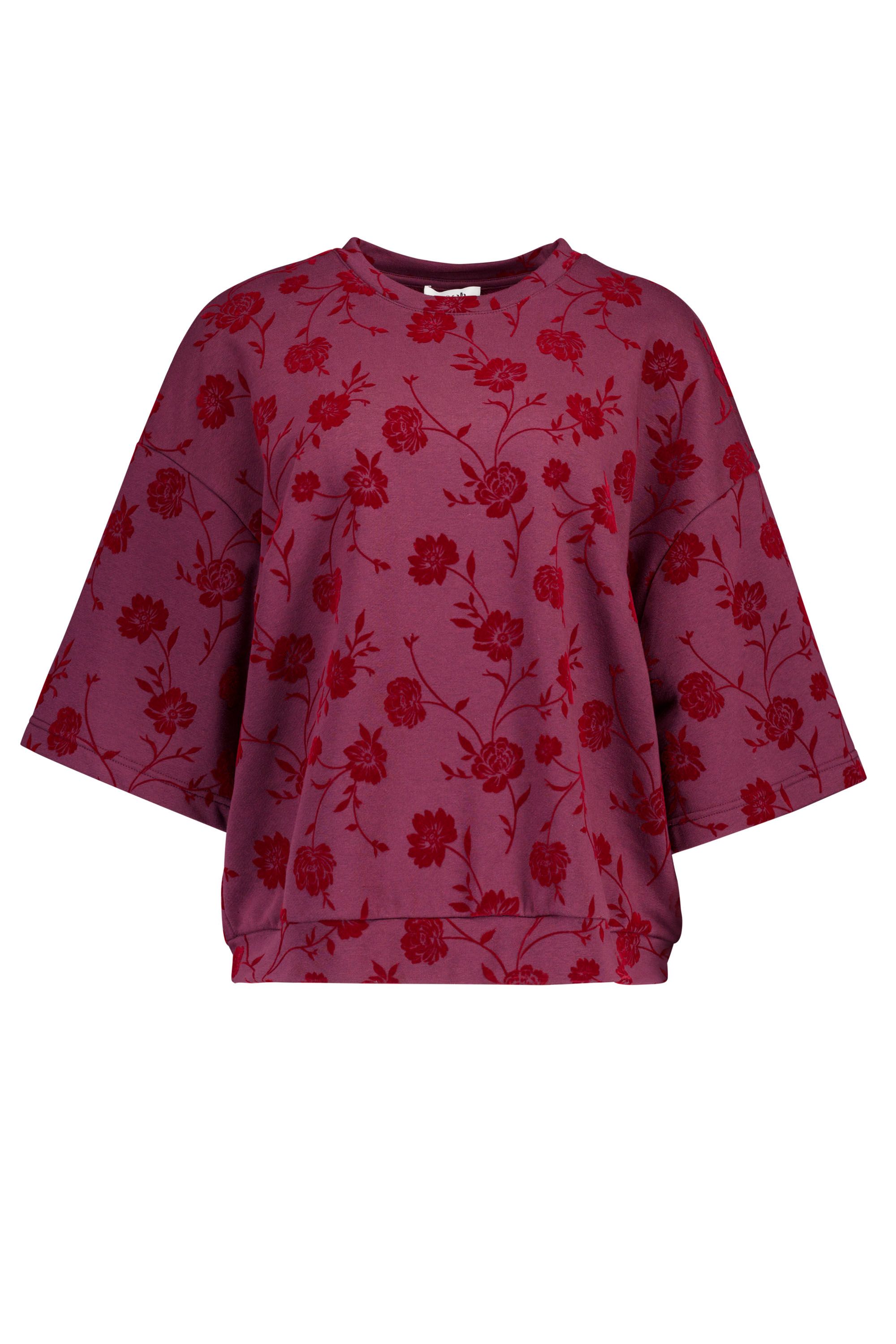 Norah Jumper flowers mauve 219475-803