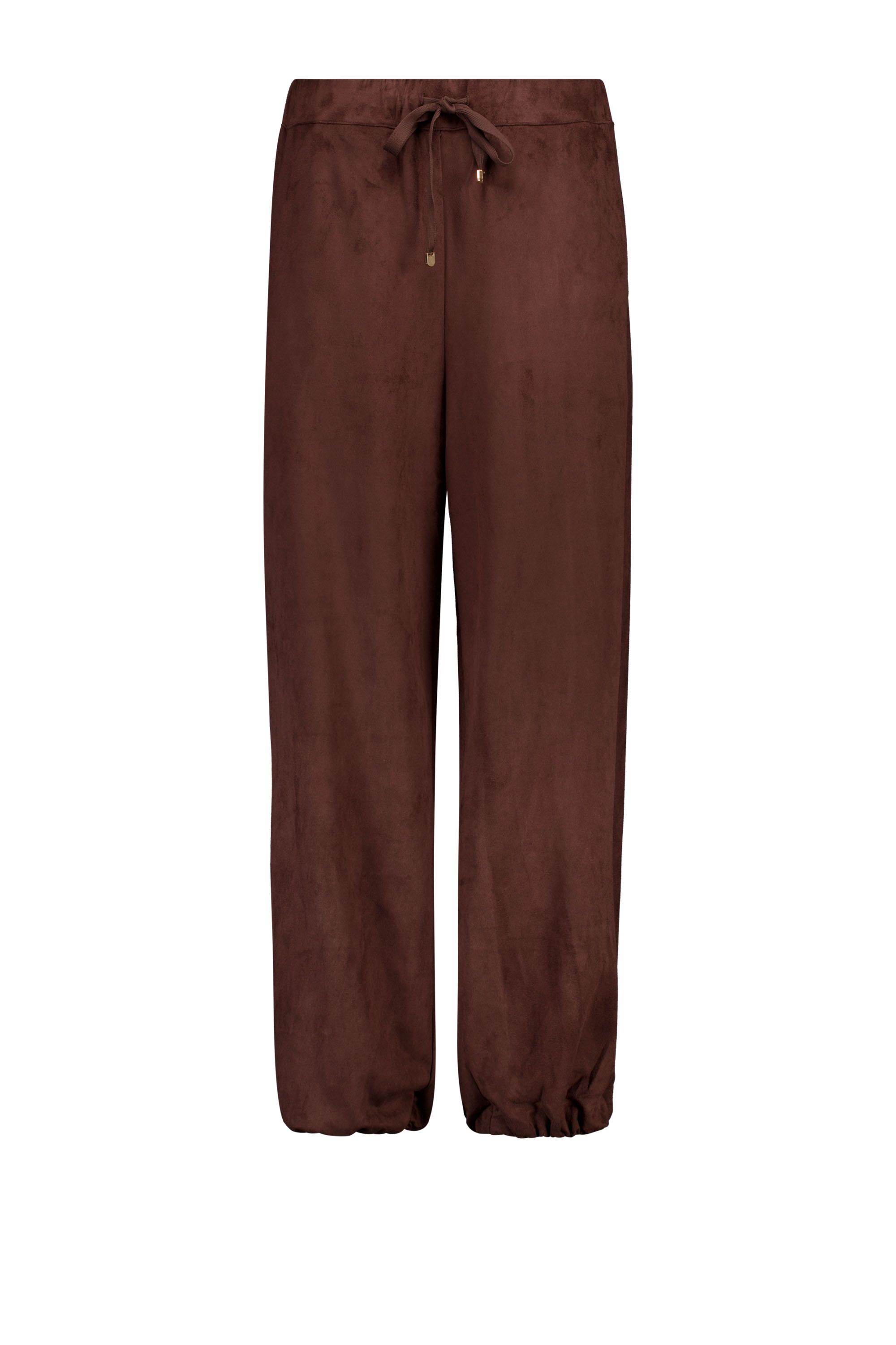 Norah Balloon broek | Bruin | Suèdine dark brown 219504-299