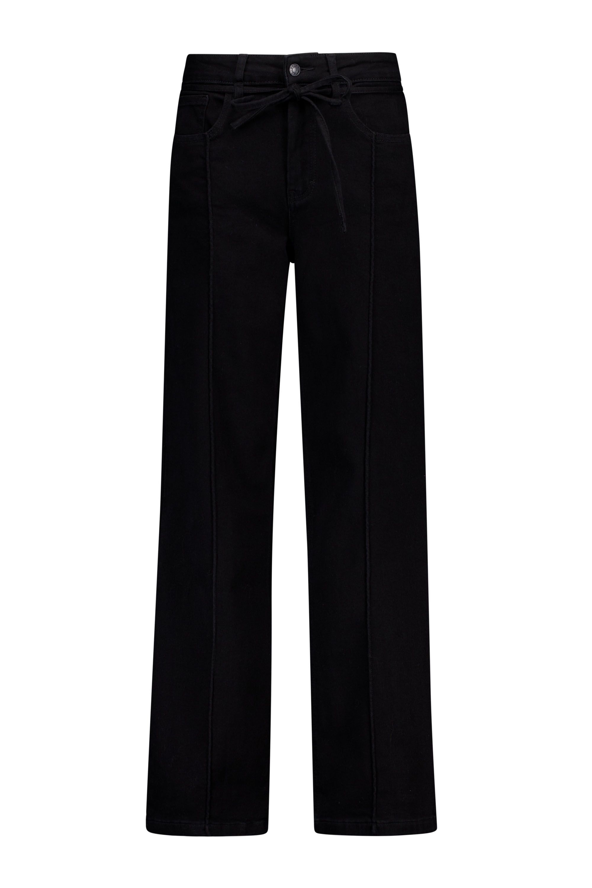 Norah Wende jeans | Straight | Donkerblauw | L28 black denim 219546-488-34