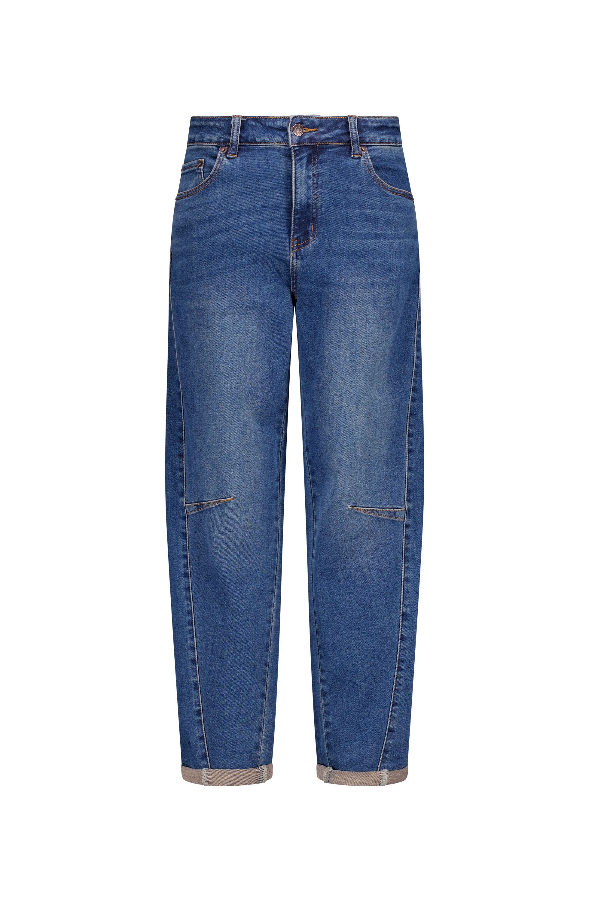 Norah Bodil jeans | Barrel | Blauw | L29 mid denim 219552-479