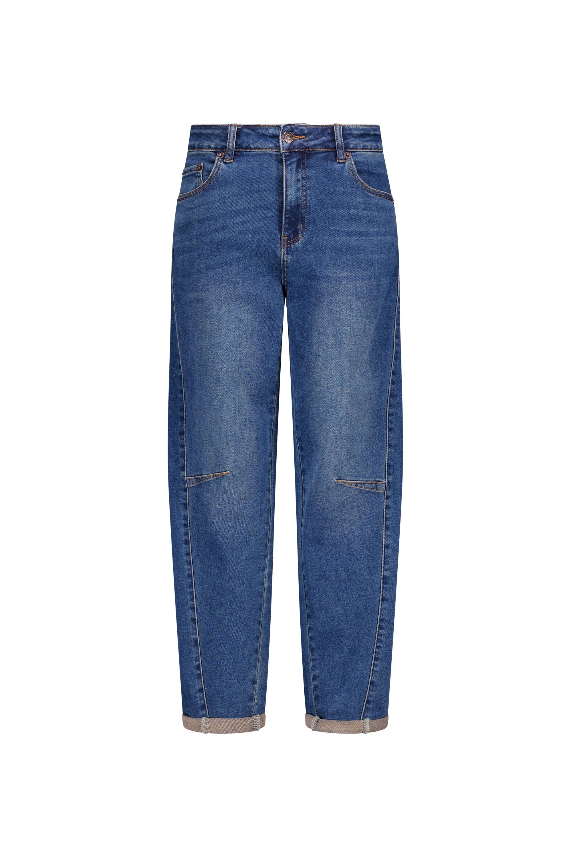 Norah Bodil jeans | Barrel | Blauw | L31 mid denim 219553-479