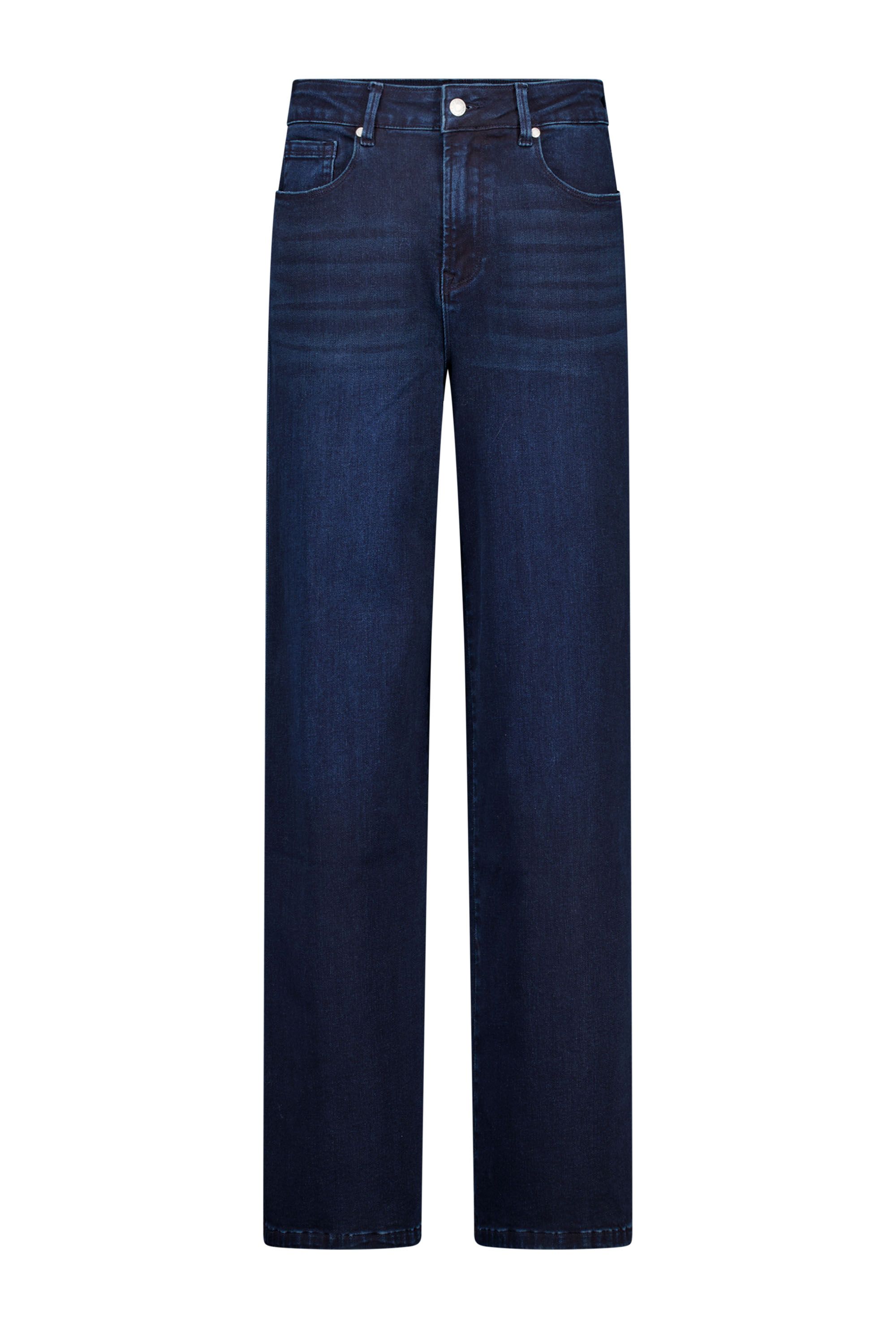 Norah Whitney jeans | Wide | Donkerblauw | L28 dark denim 219619-480-38