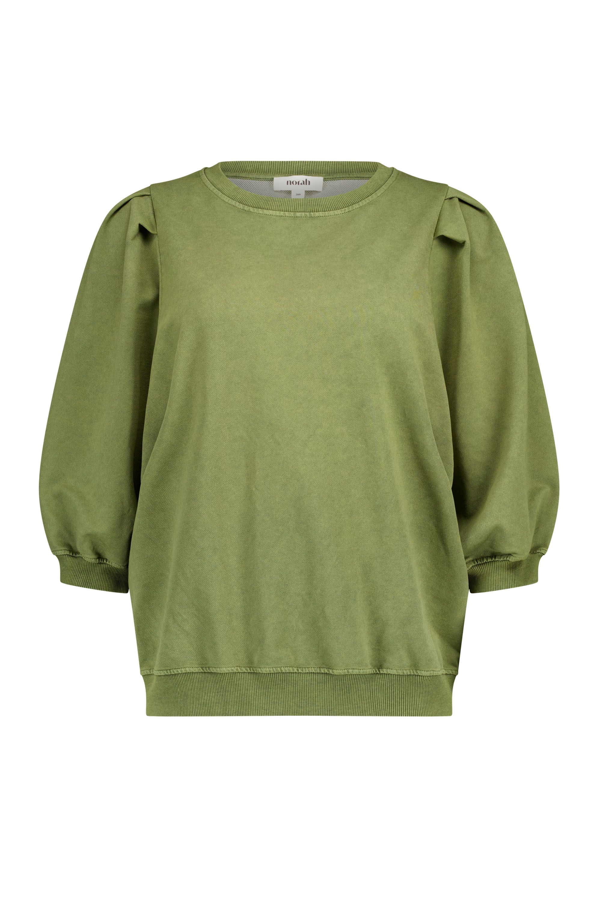Norah Olijfgroene sweater olive green 219684-594