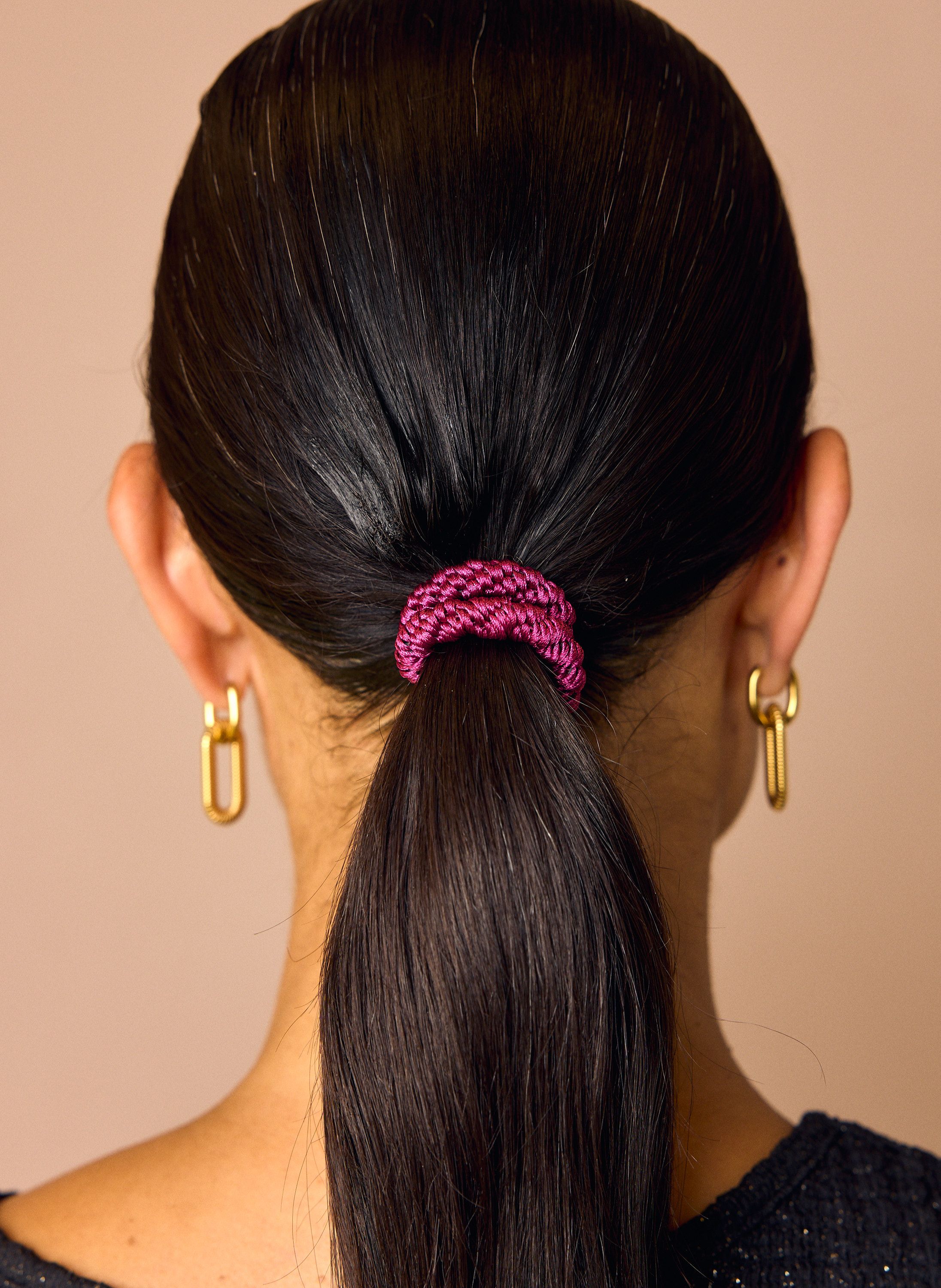Norah Haarelastieken roze/brons pink multicolor 219760-920