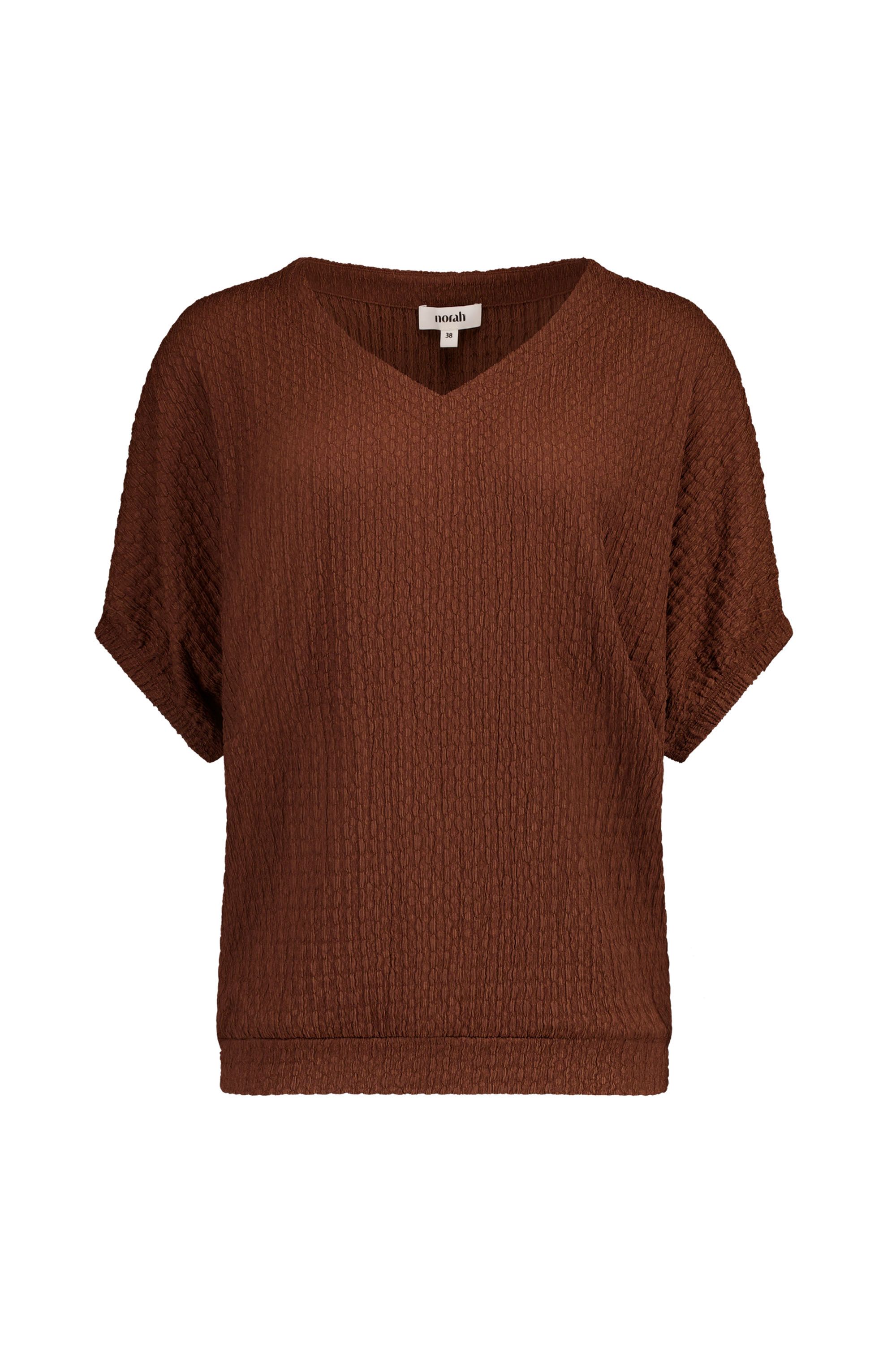 Norah Viva shirt bruin cacao 219773-213