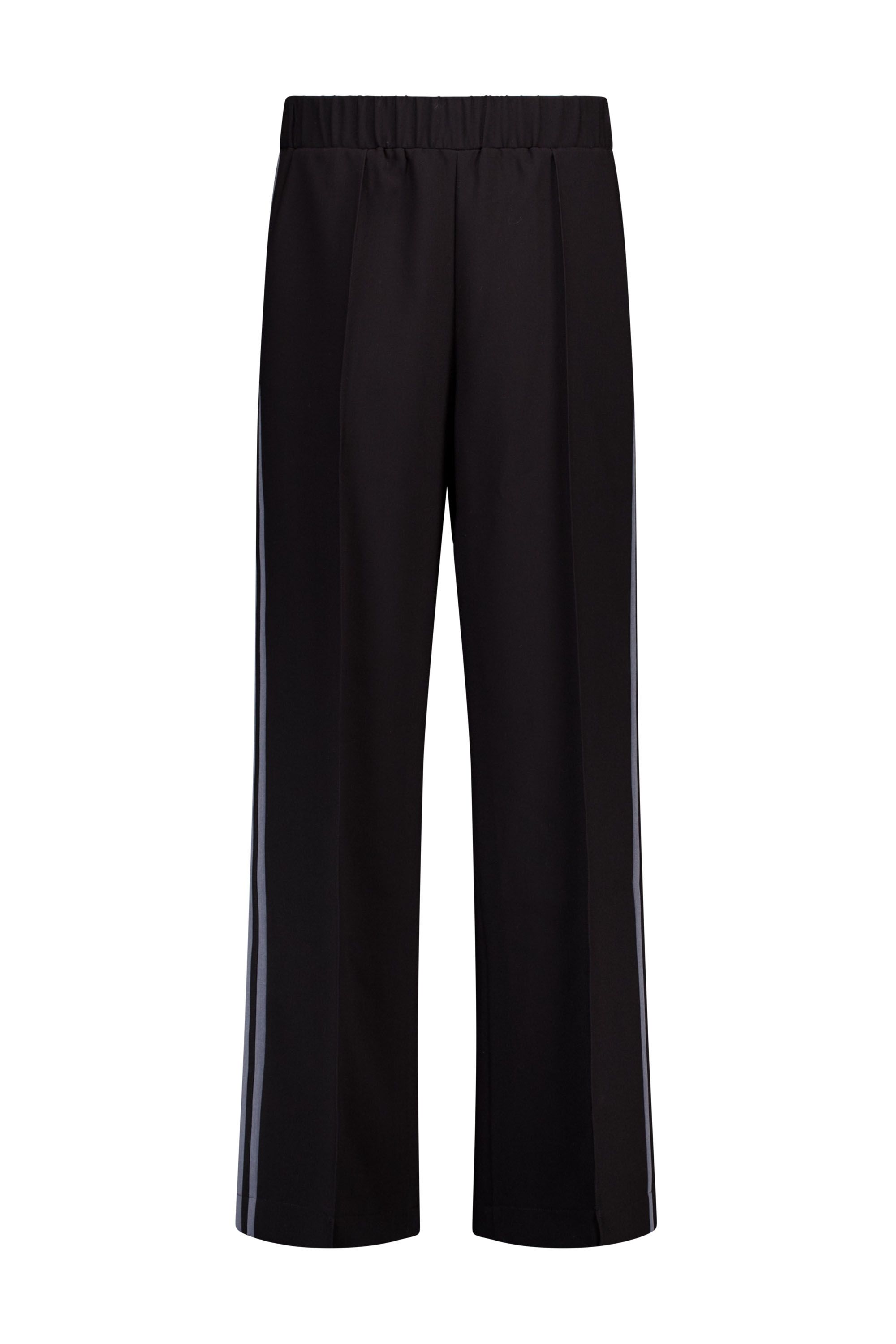 Norah Wide fit broek | Zwart black/grey 219789-040