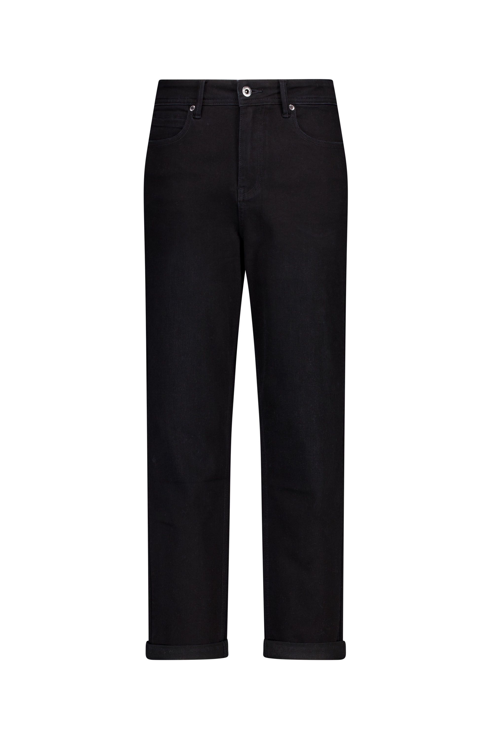 Norah Christina jeans | Mom | Zwart | Cropped black denim 219793-488