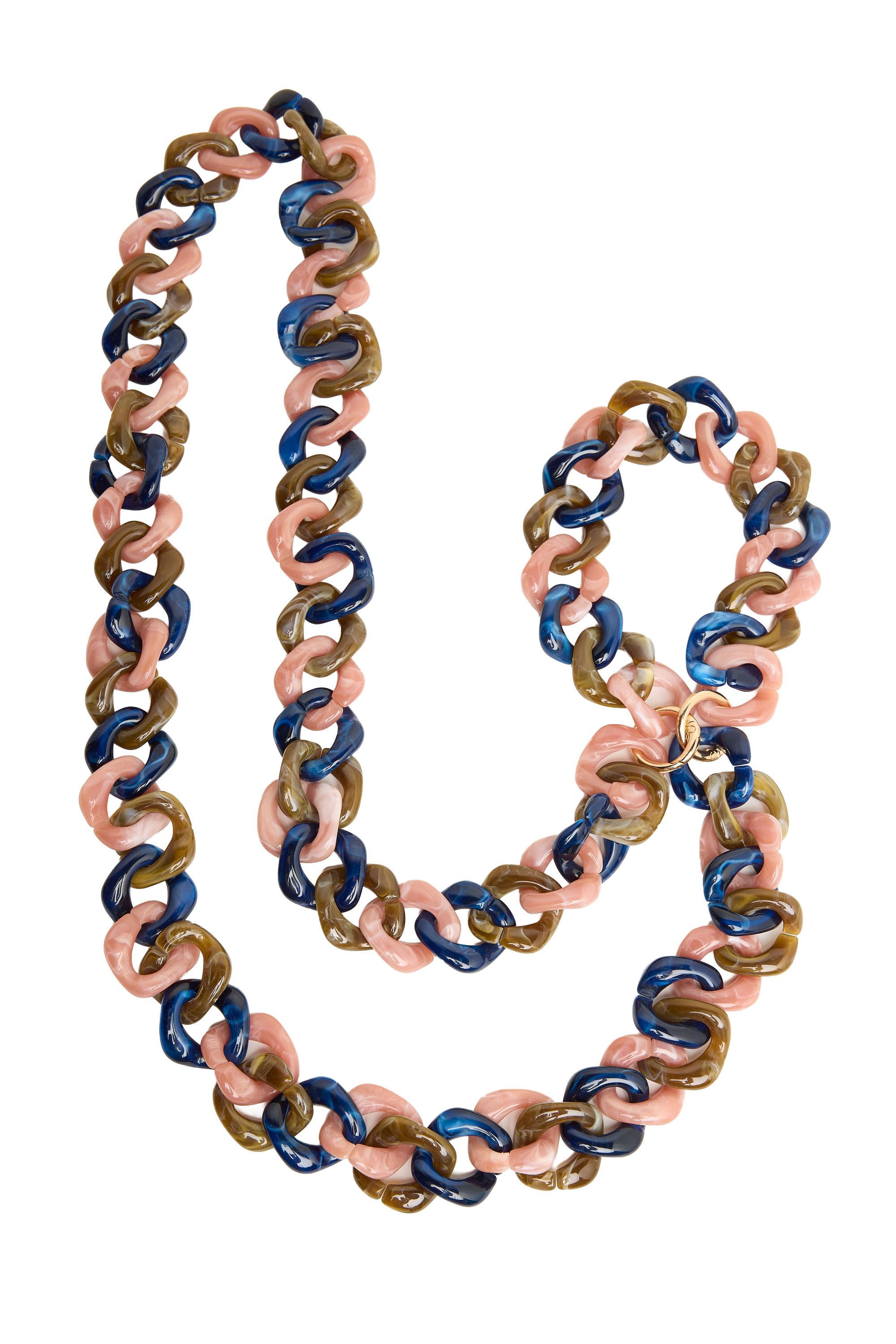 Norah Kleurrijke schakelketting telefoonkoord multicolor 219801-002