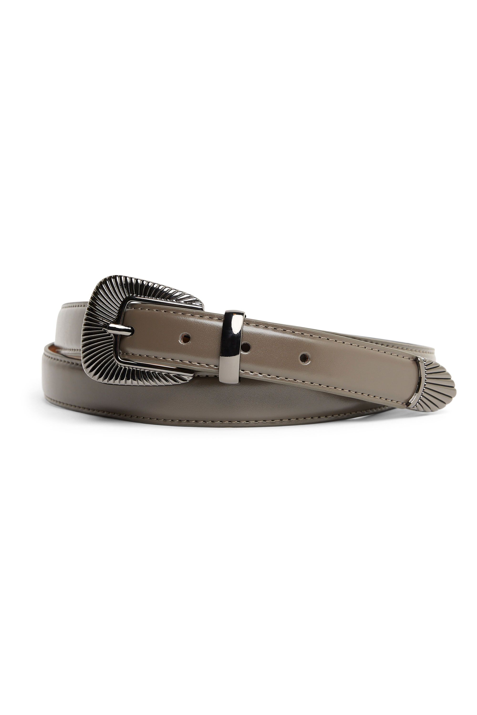 Norah Leren taupe riem taupe 219810-204