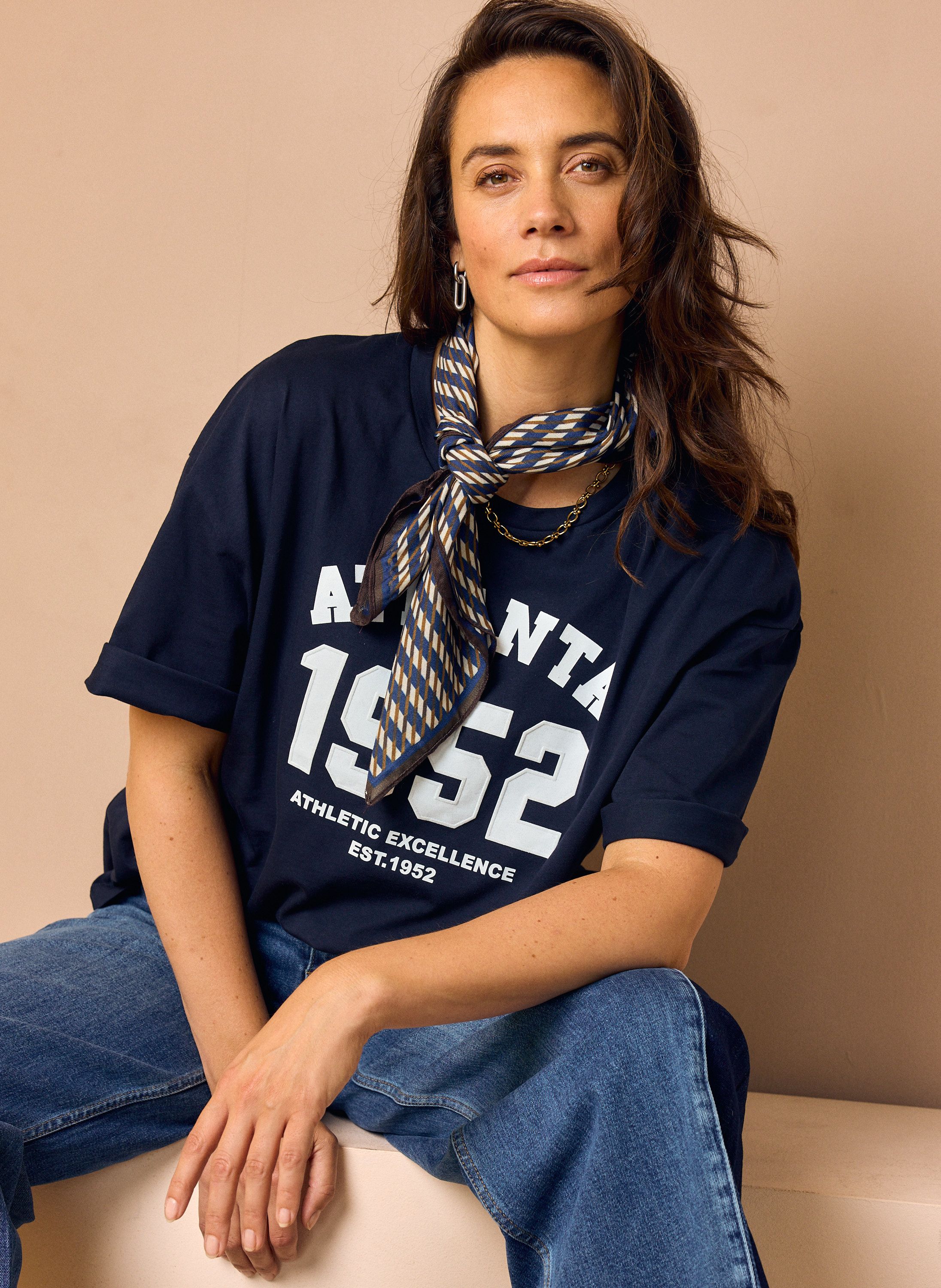 Norah Donkerblauw shirt "Atlanta" dark blue 219815-499