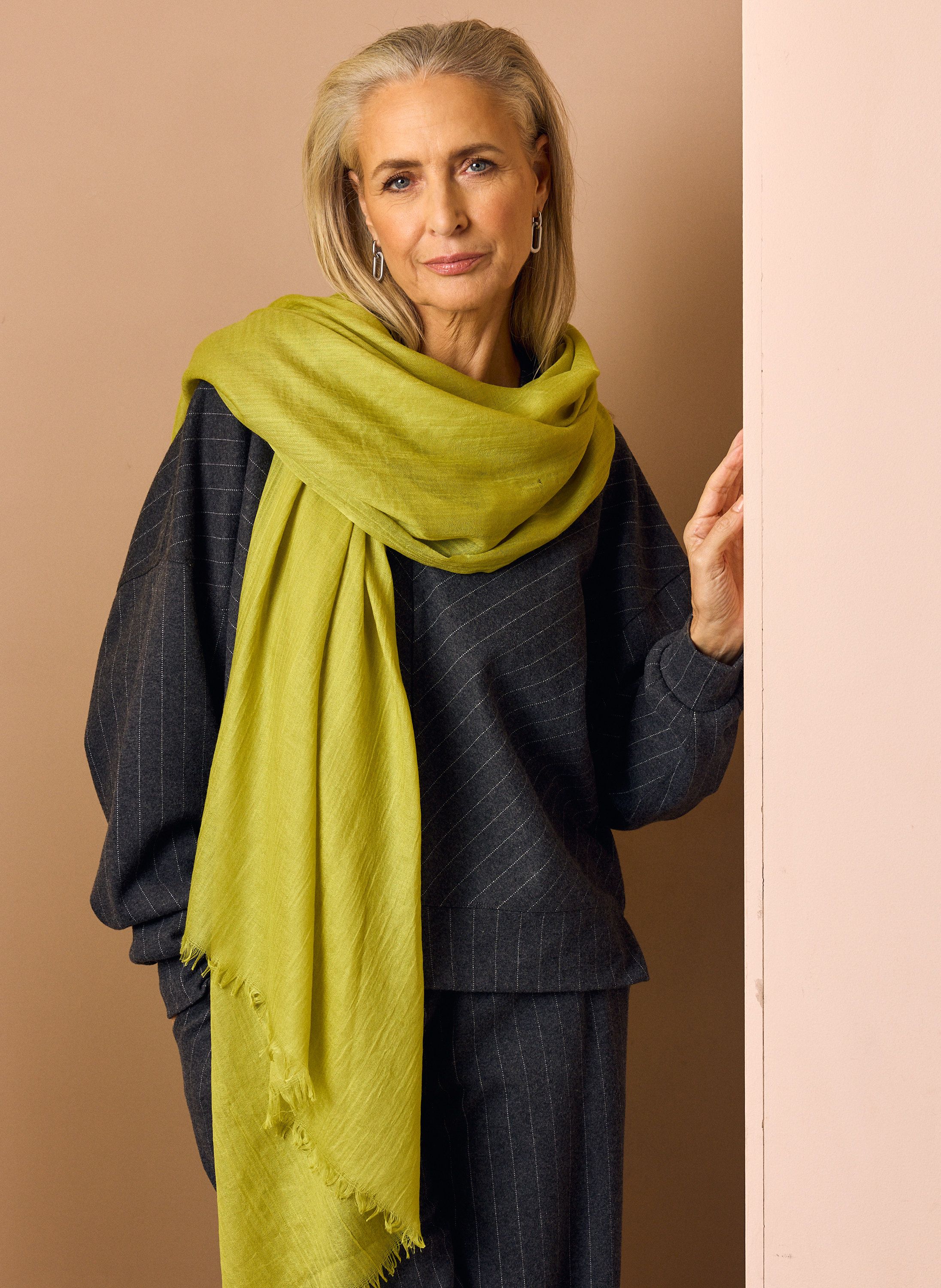 Norah Sjaal uni lime 219853-506