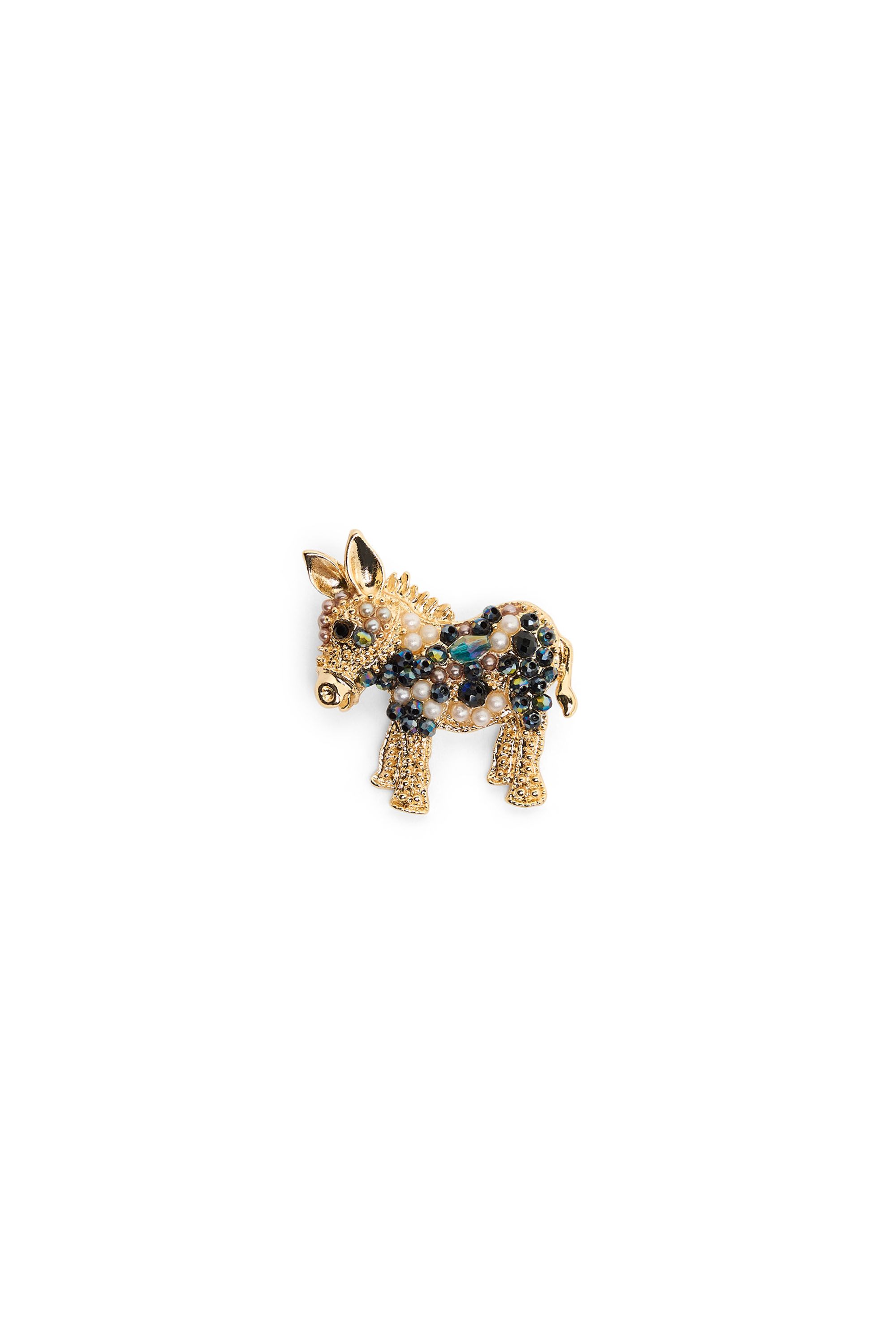 Norah Broche ezel gold multicolor 220275-198