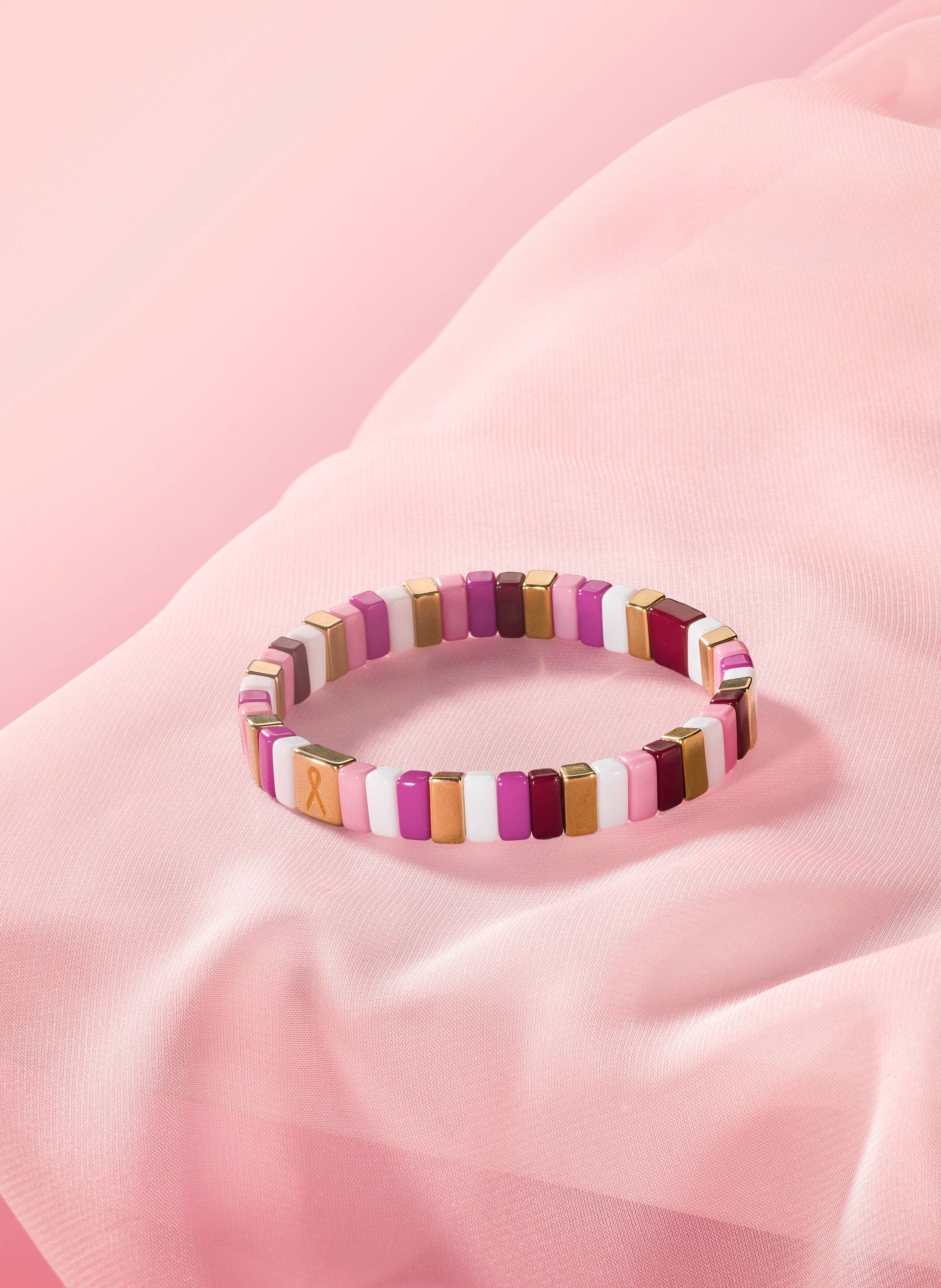 Norah Pink Ribbon armband 2026 pink multicolor 220510-920