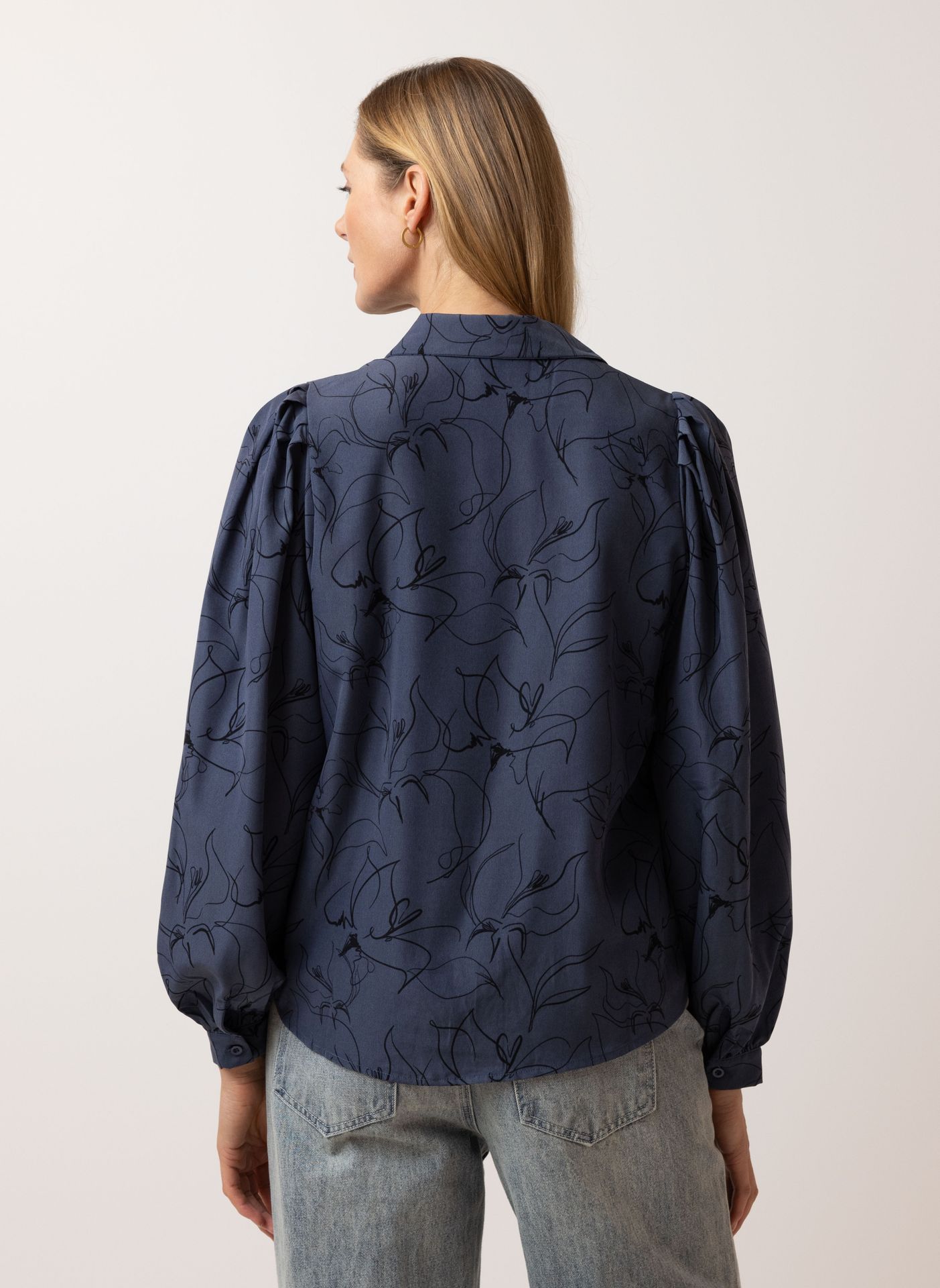 Norah Blauwe blouse jeans/blue 215660-471