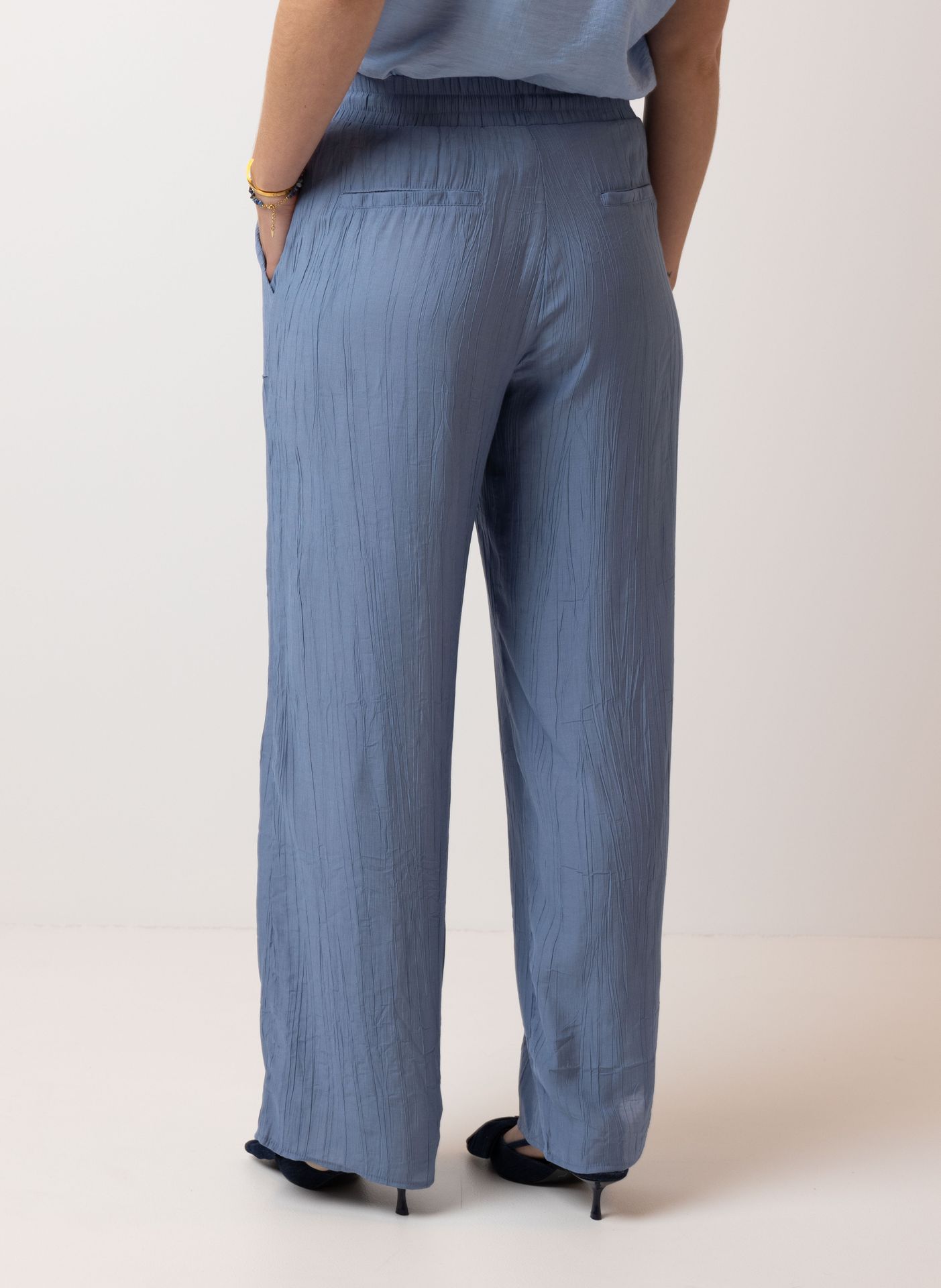 Norah Blauwe pantalon denim blue 214501-472