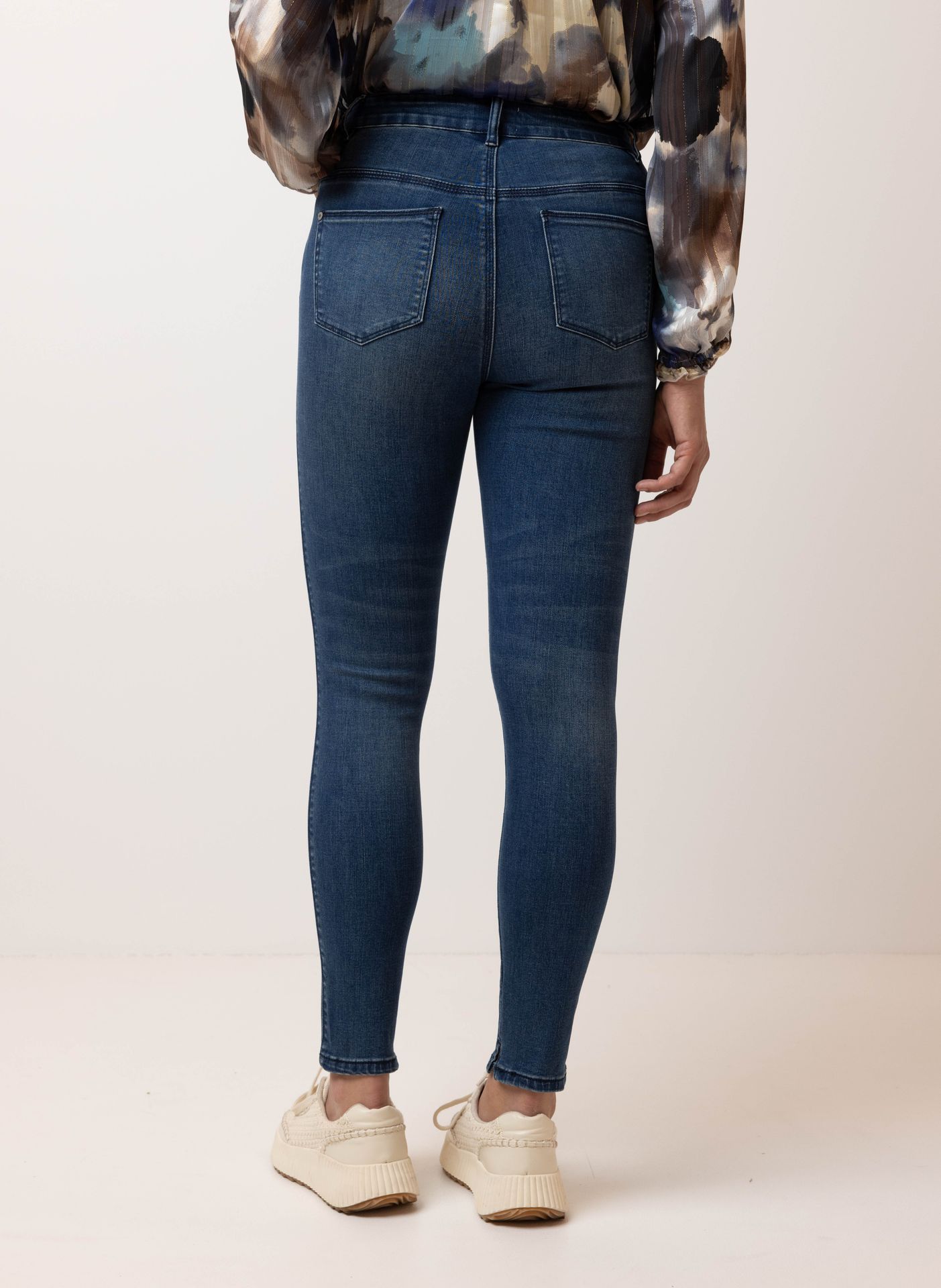 Norah Blauwe skinny jeans dark blue 215032-499