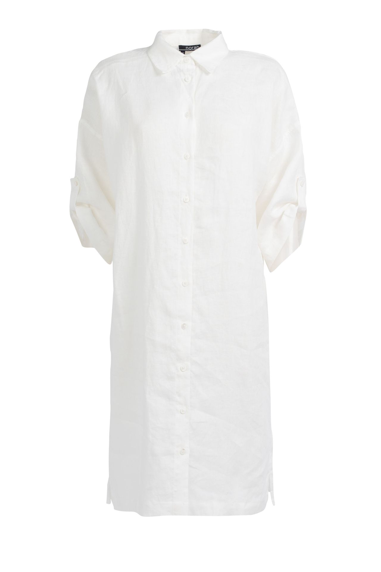 Norah Linnen blouse wit white 211589-100
