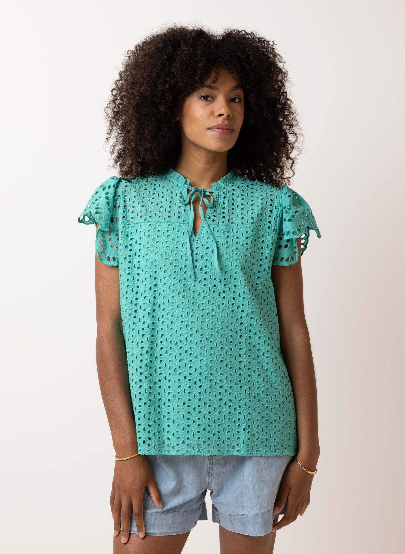 Norah Blouse zeegroen sea green 213984-575