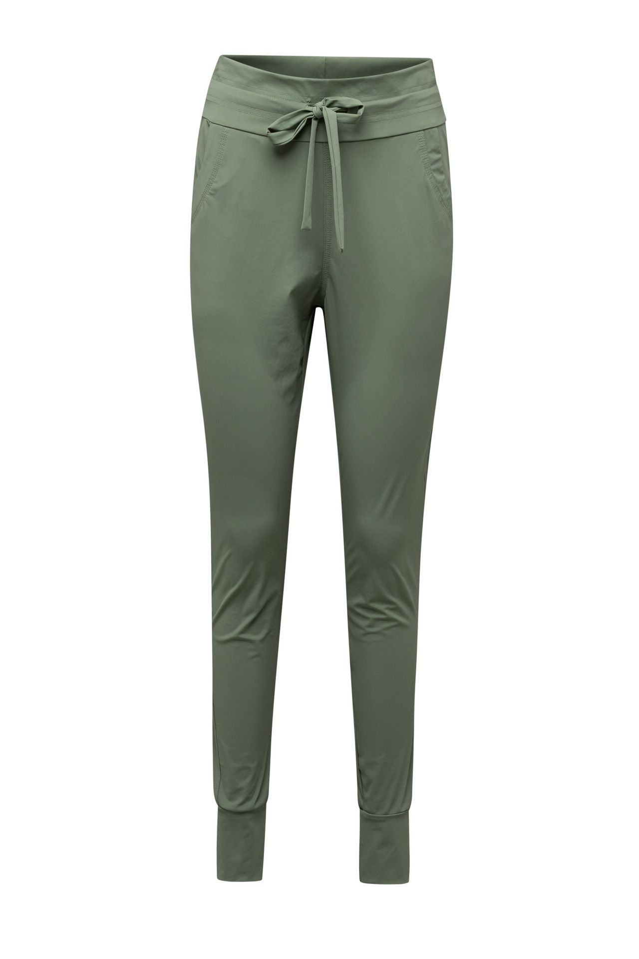 Norah Broek travelstof groen green/grey 211053-540