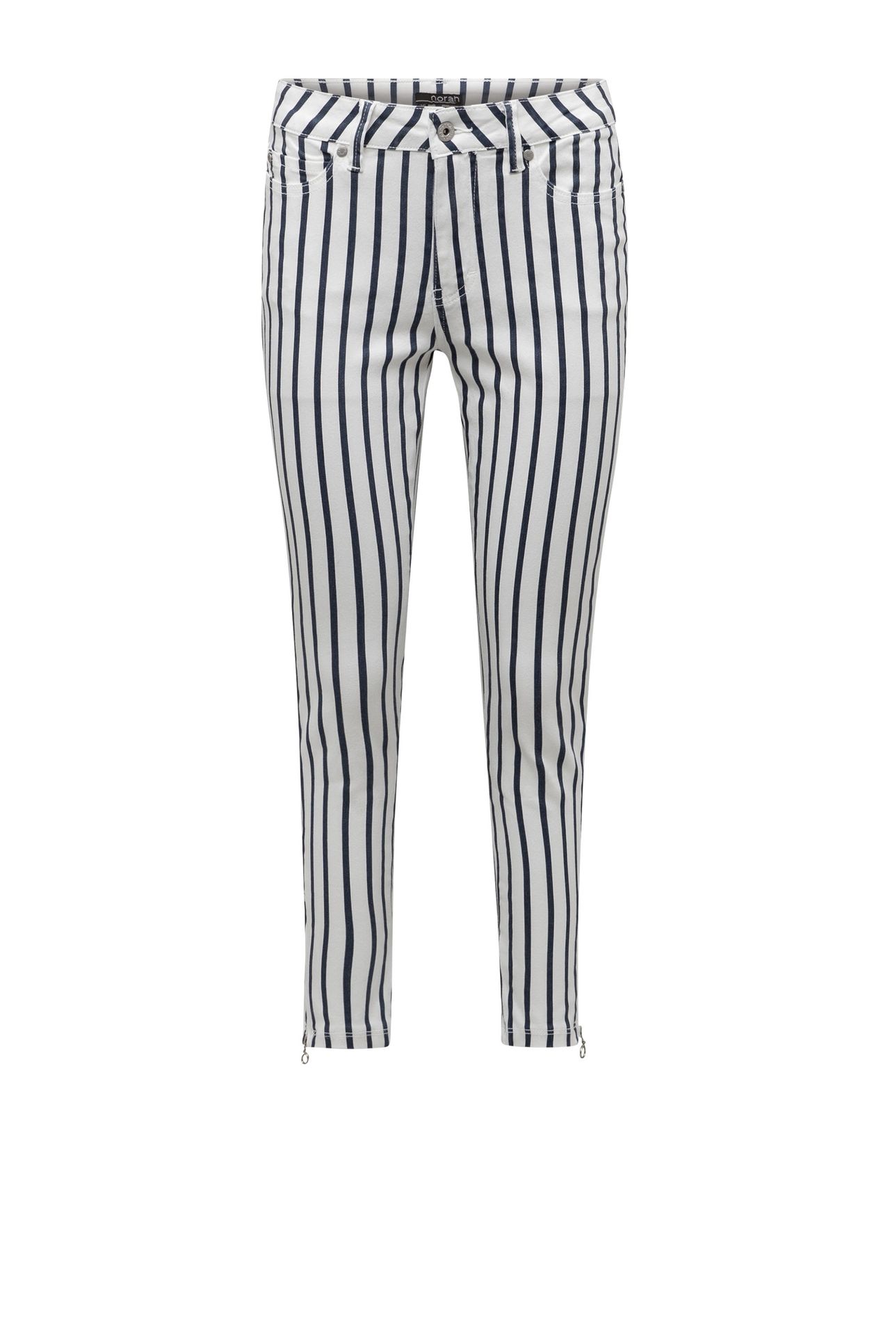 Norah Gestreepte driekwart jeans blue/white 213481-431