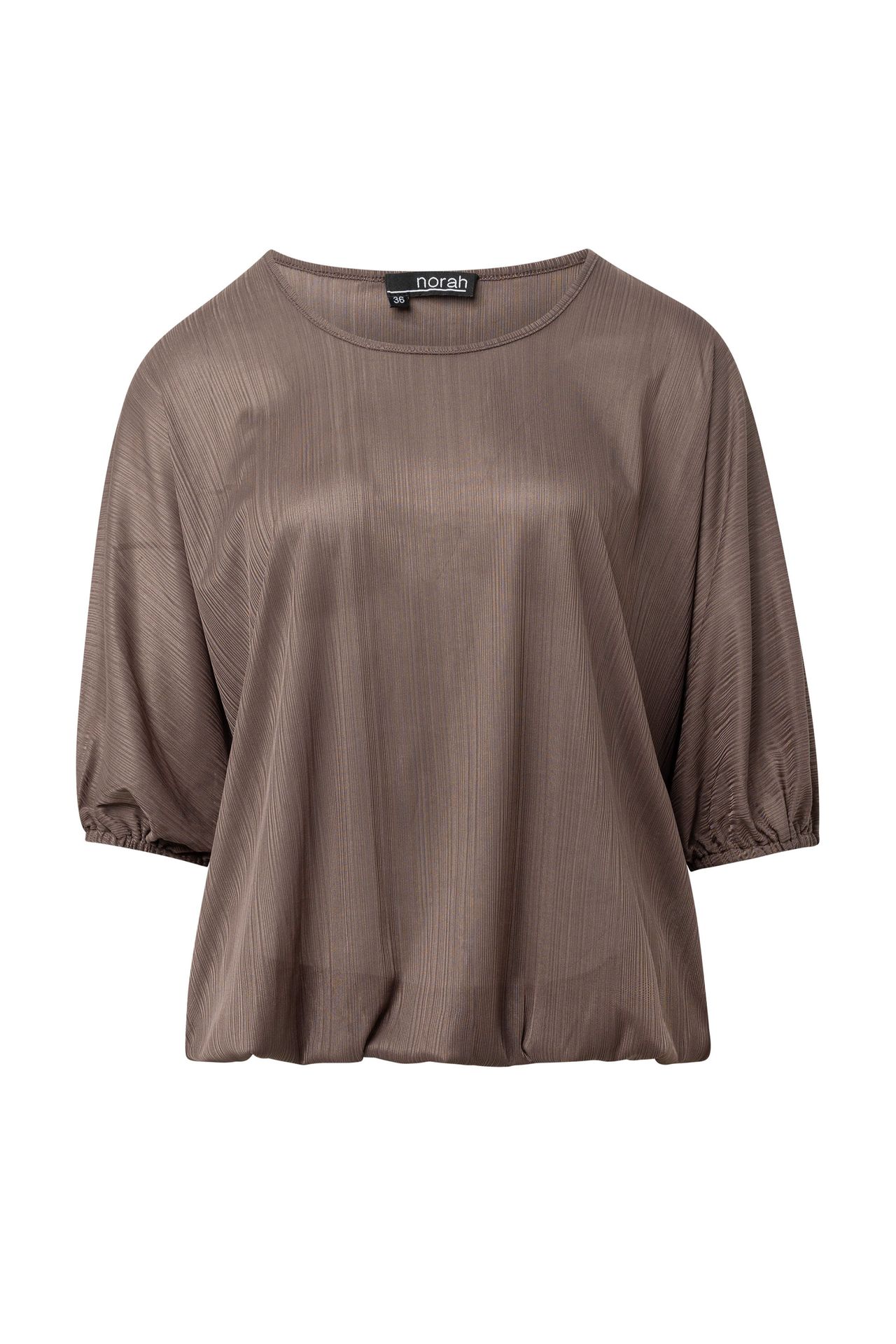 Norah Bruin shirt taupe 214115-204