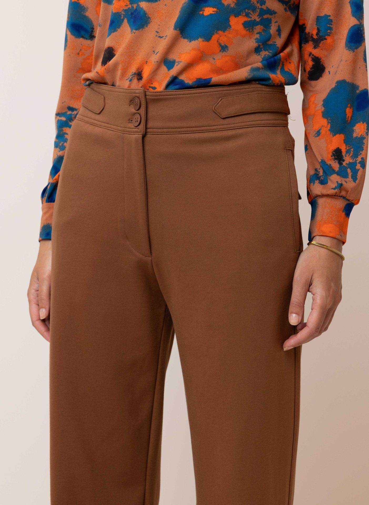 Norah Bruine pantalon brown 214978-200