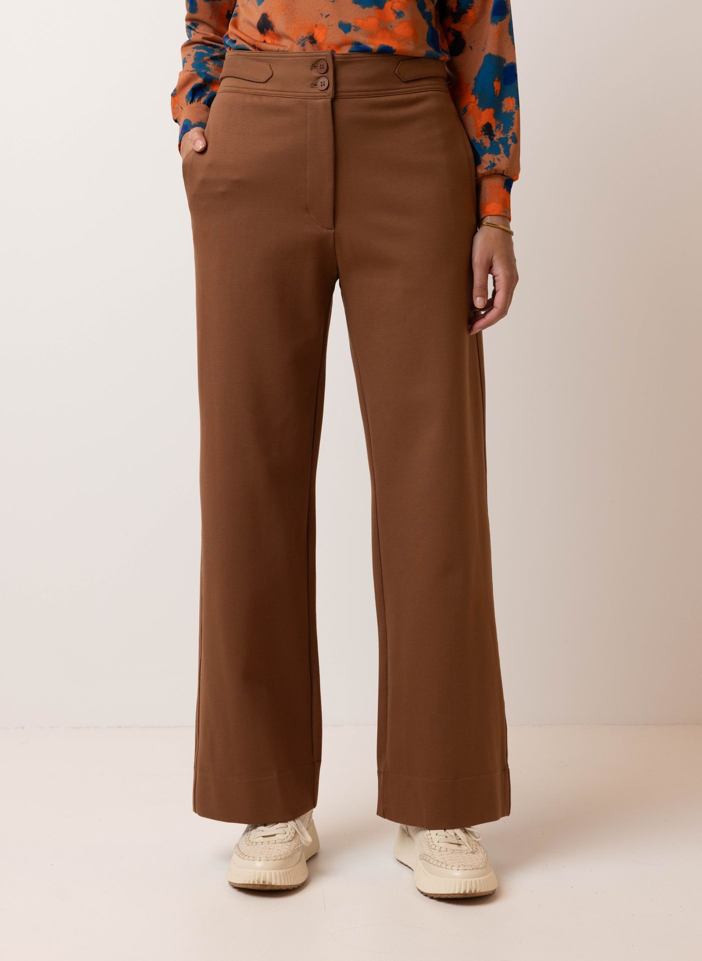 Norah Bruine pantalon brown 214978-200