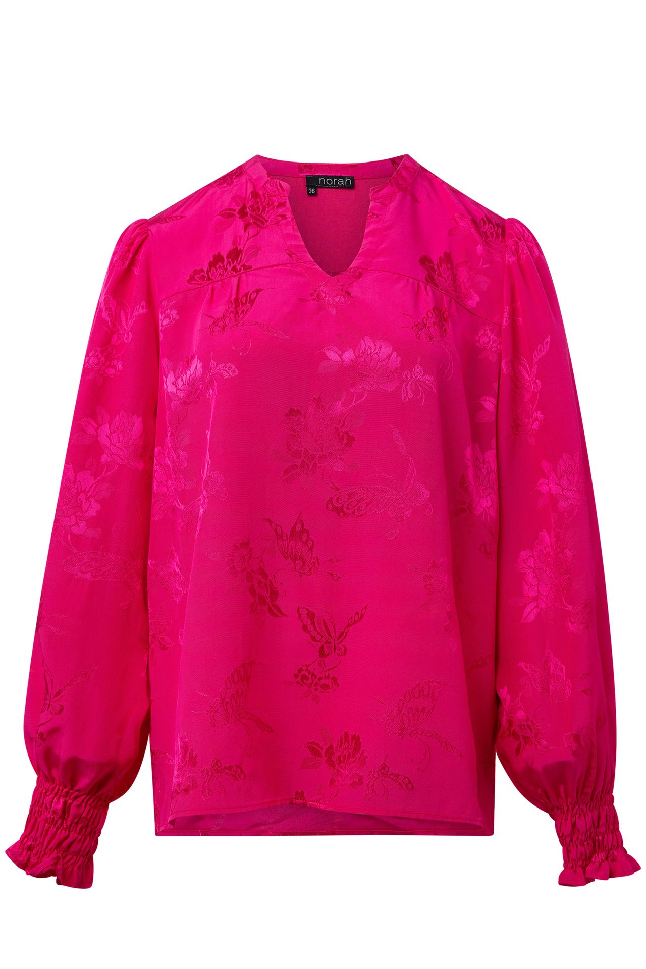 Norah Roze blouse fuchsia 215016-953