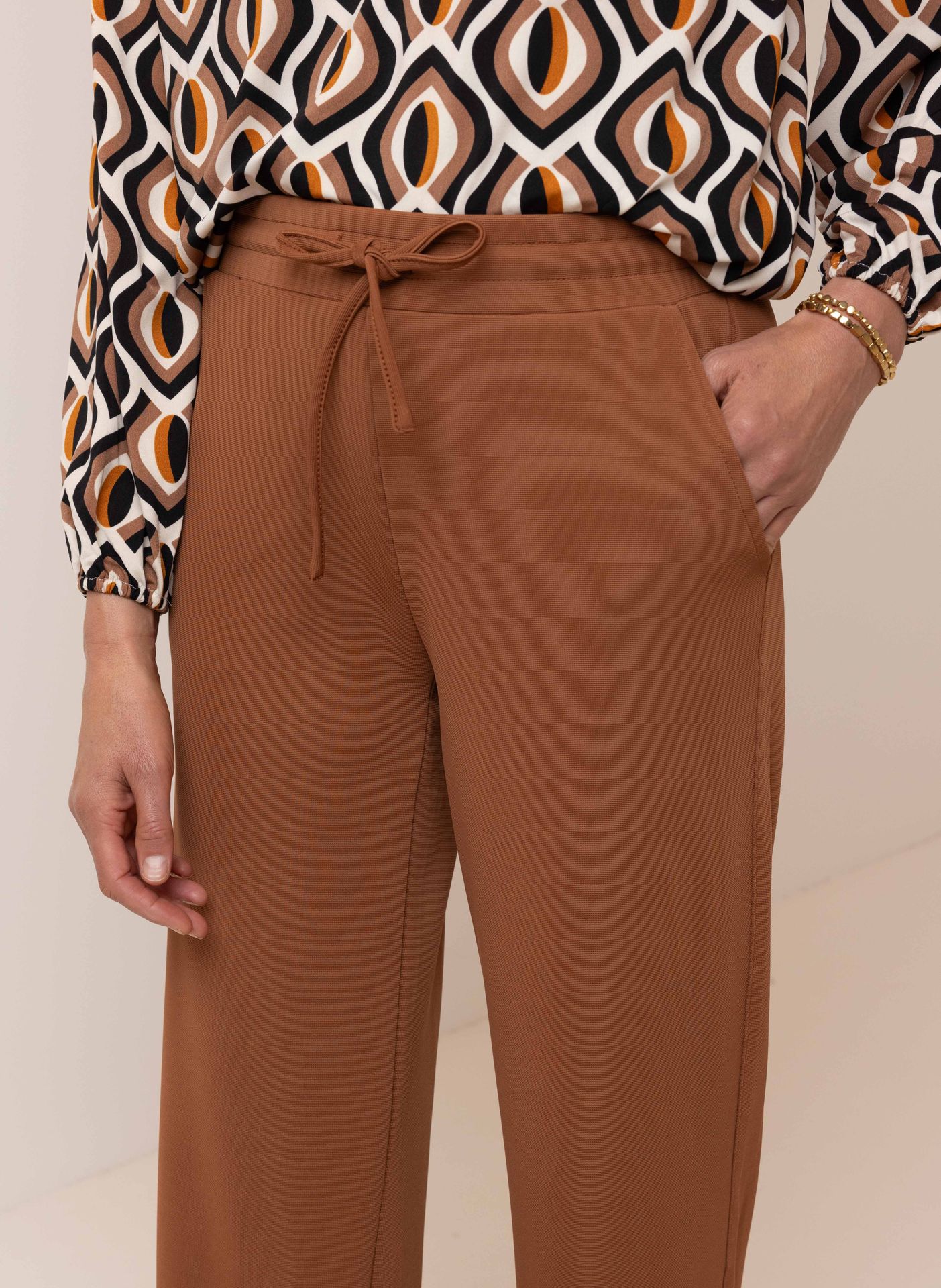 Norah Bruine pantalon brown 215051-200