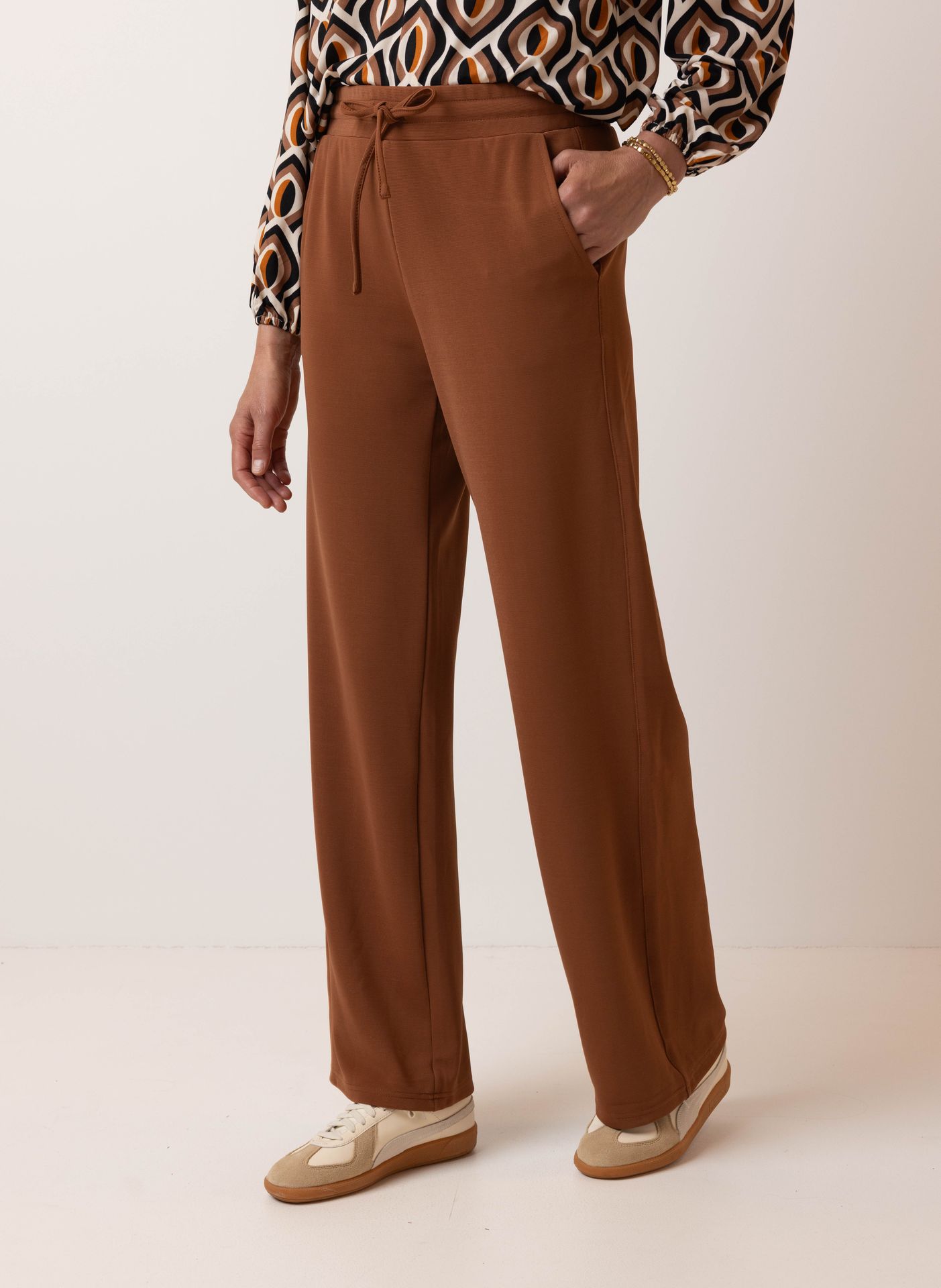 Norah Bruine pantalon brown 215051-200