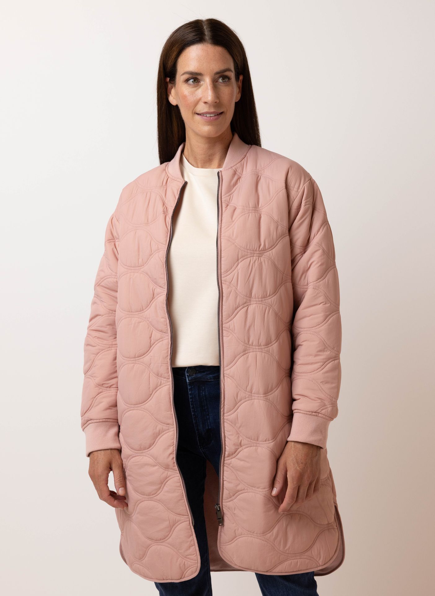 Norah Lichtroze jas old pink 214776-981