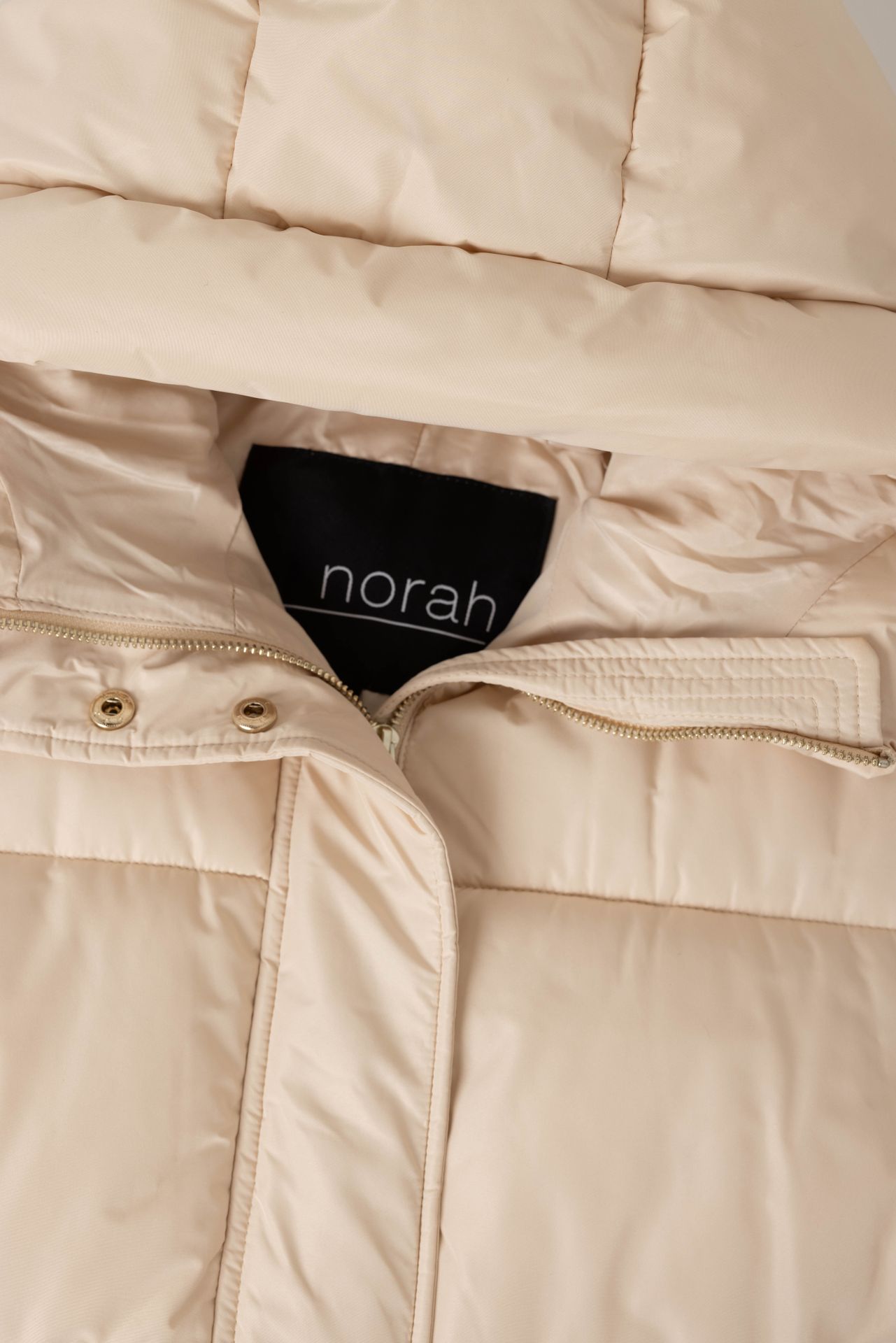 Norah Champagnekleurige jas champagne 215221-103