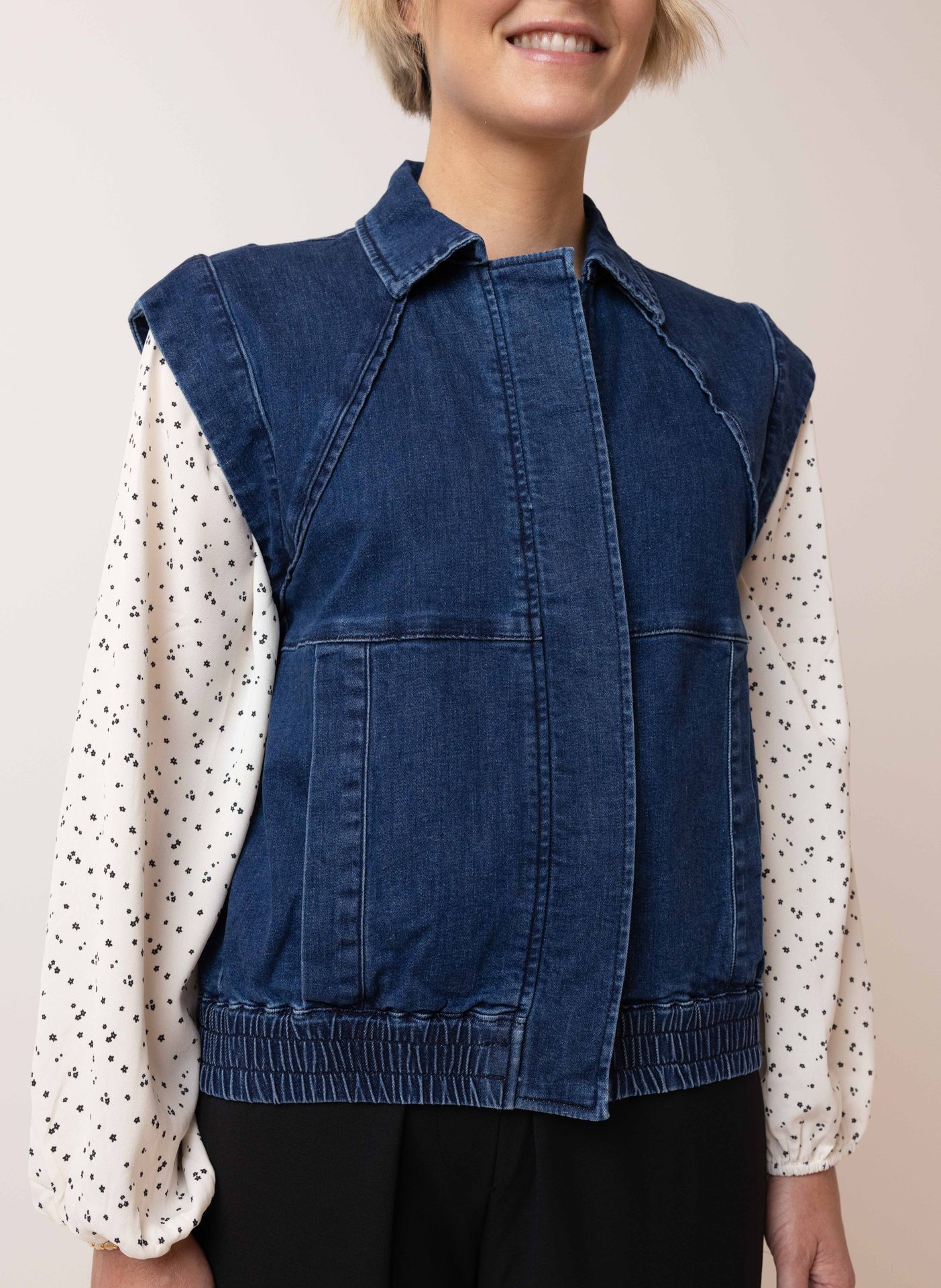 Norah Denim gilet jeans/blue 214613-471