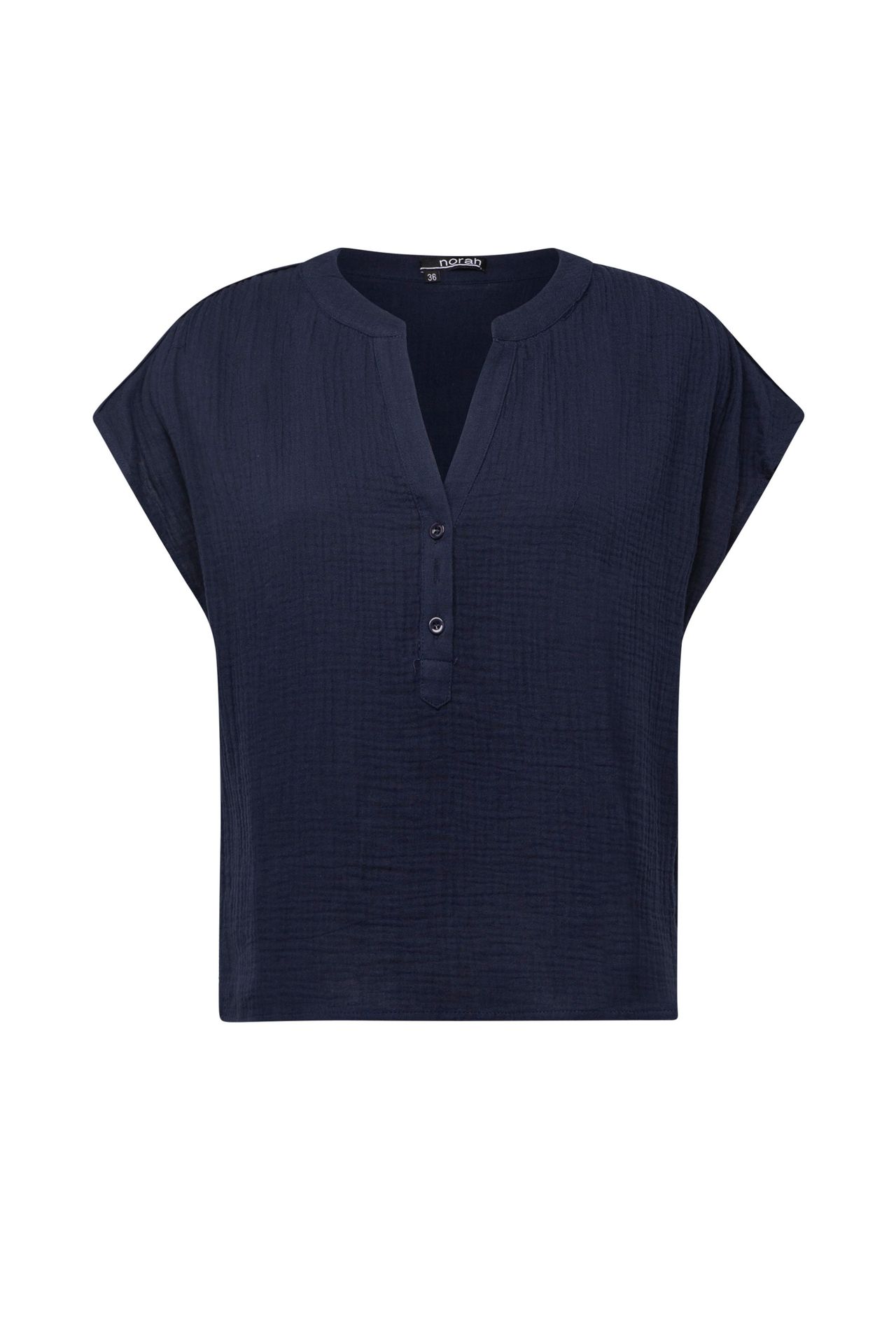 Norah Donkerblauwe blouse dark blue 213690-499