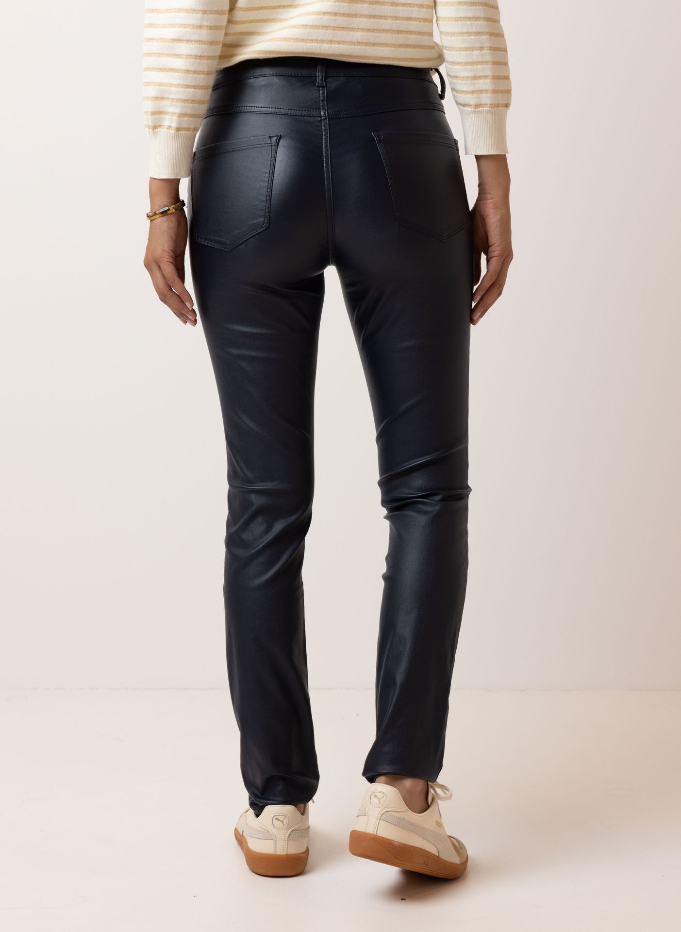 Norah Donkerblauwe broek navy 214552-492