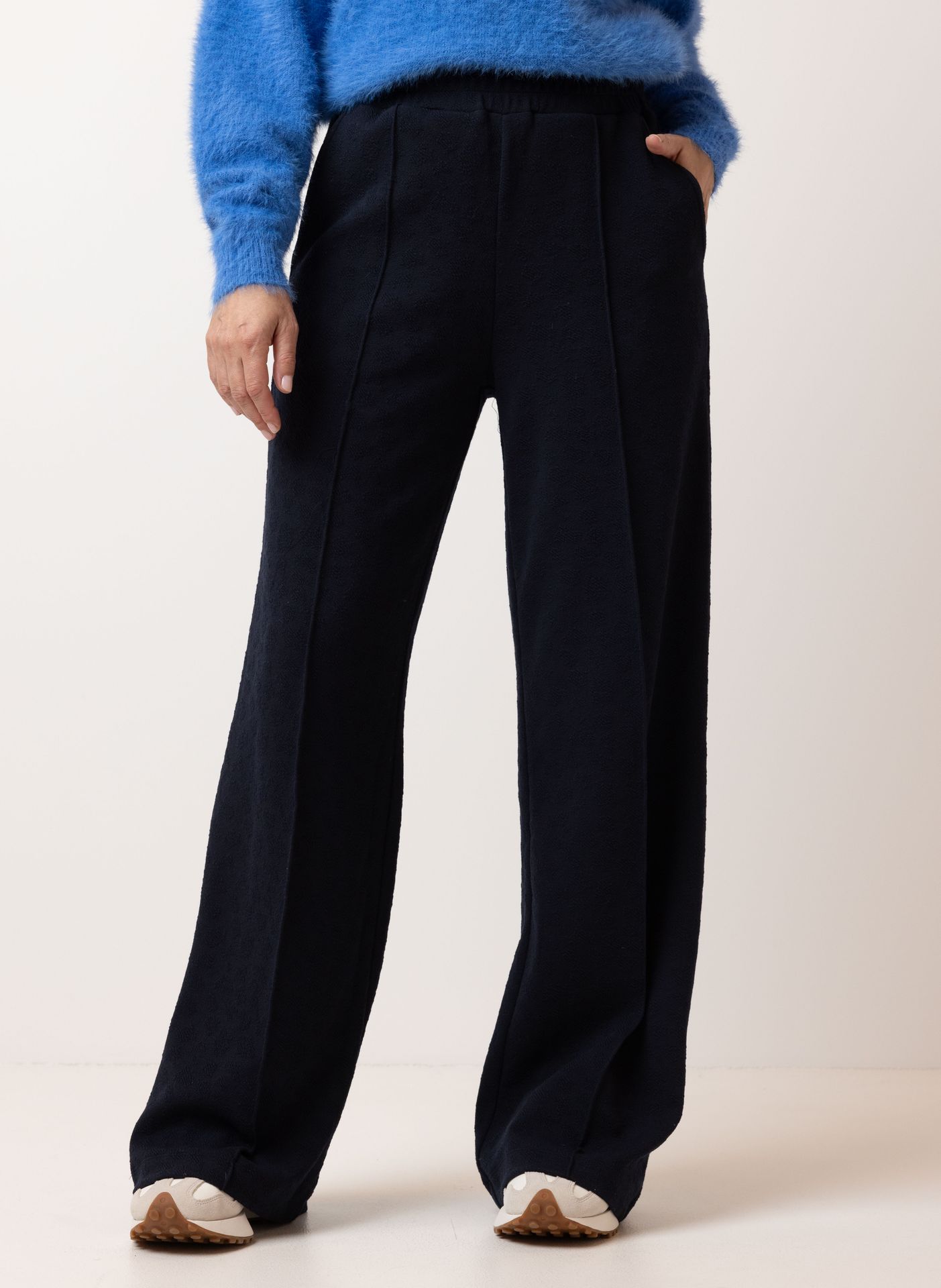 Norah Donkerblauwe broek navy 215747-492