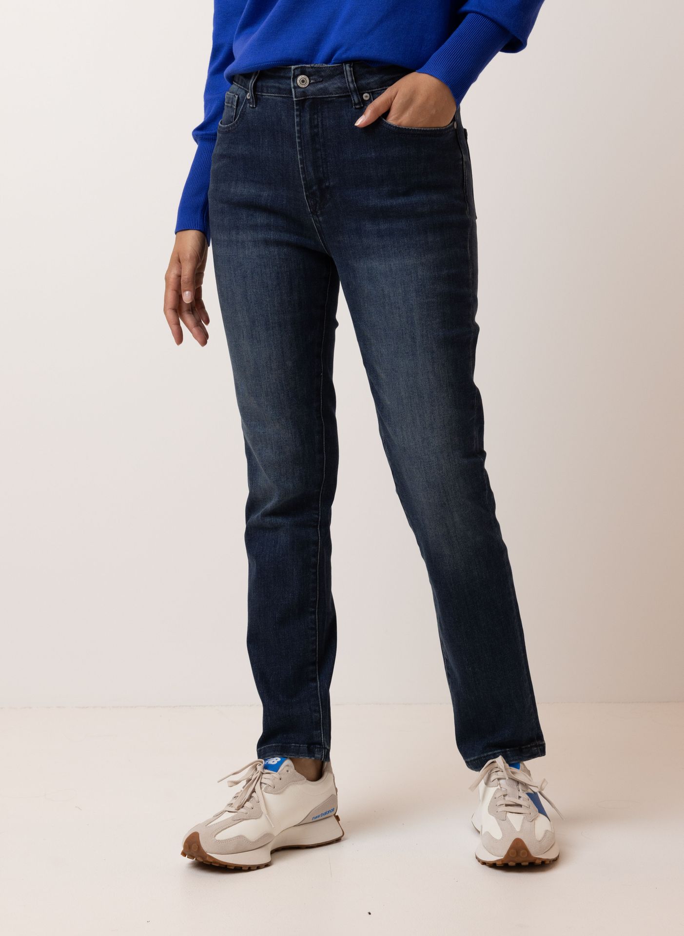 Norah Donkerblauwe denim jeans denim blue 215167-472