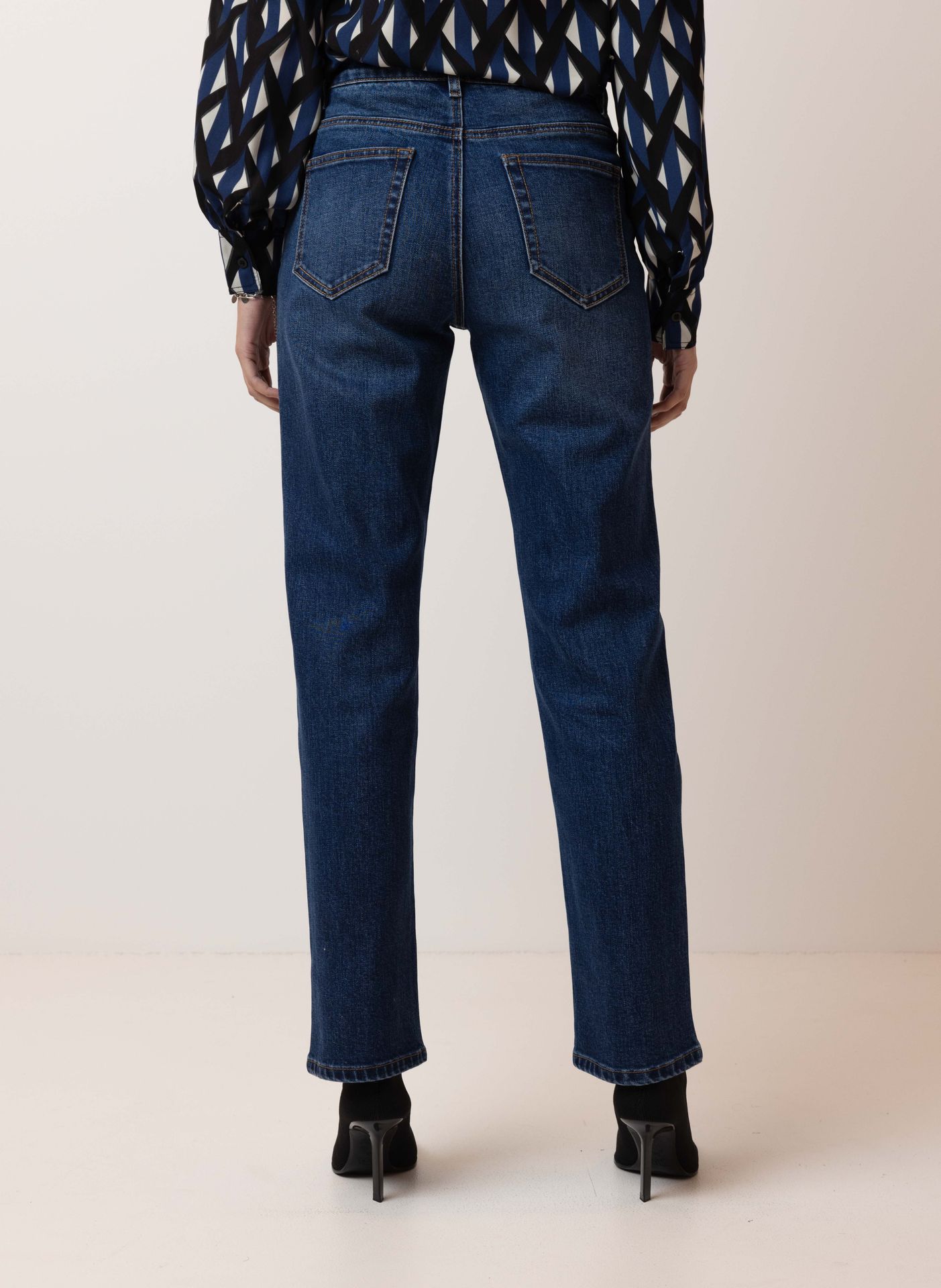 Norah Donkerblauwe denim jeans denim blue 215561-472