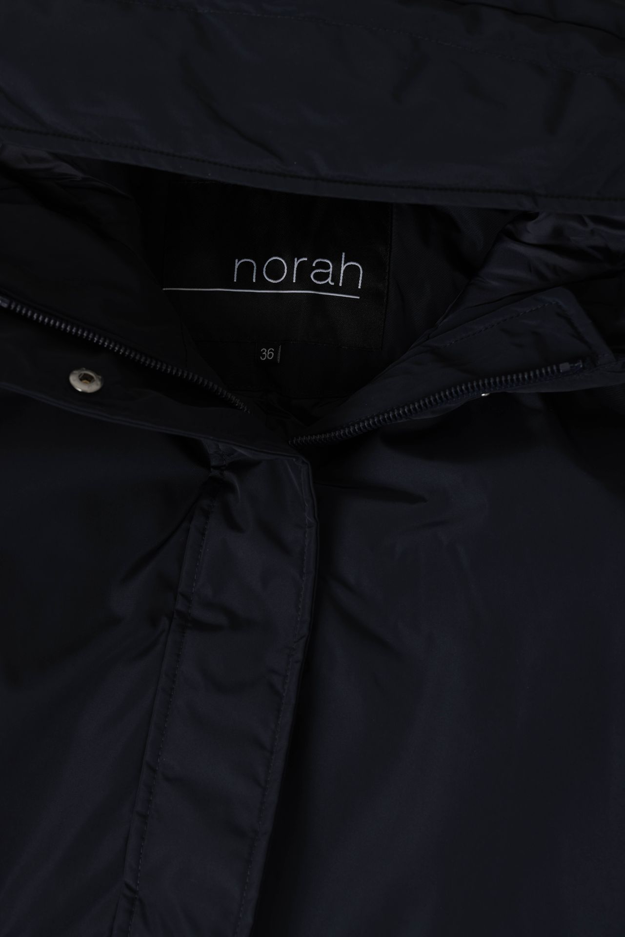 Norah Donkerblauwe jas navy 214587-492