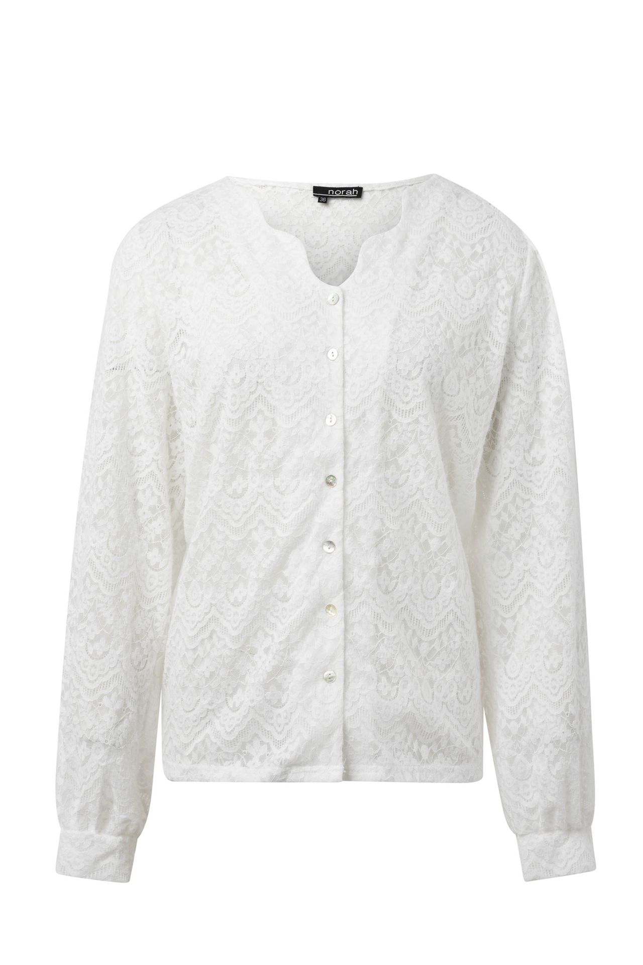 Norah Kanten blouse off-white 215974-101