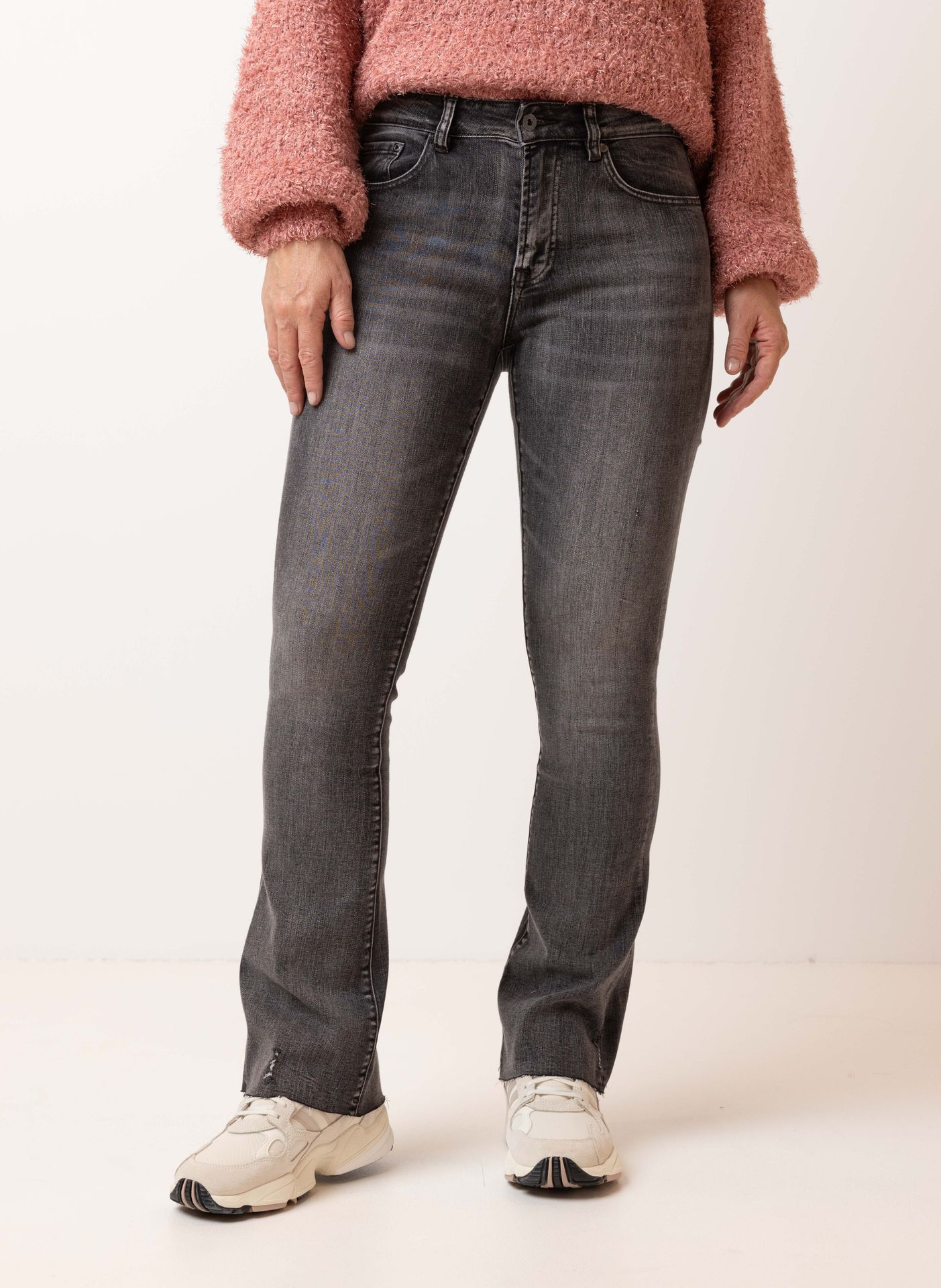 Norah Donkergrijze denim jeans grey 215409-045